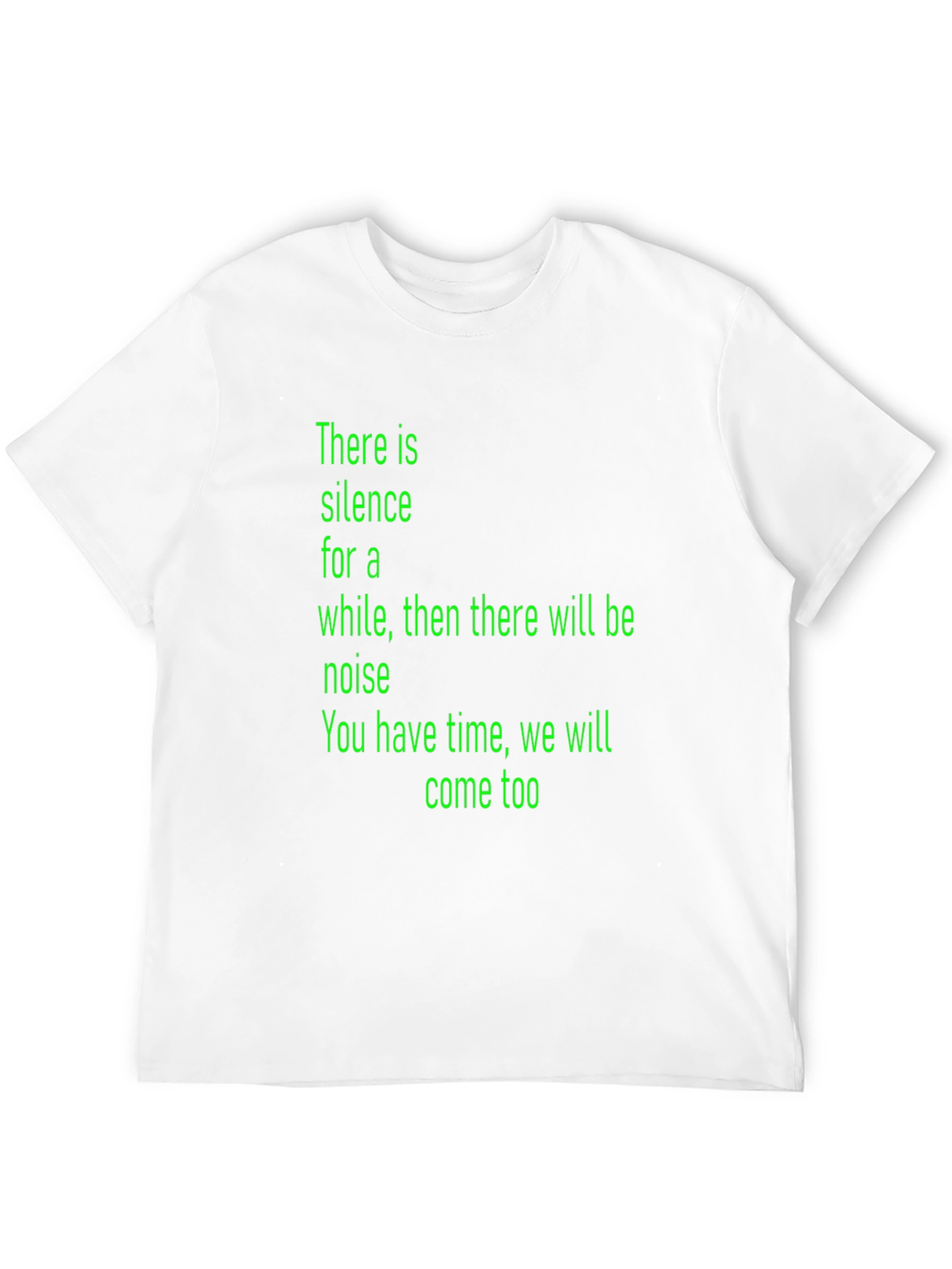 Silence & Noise Graphic Tee - Black