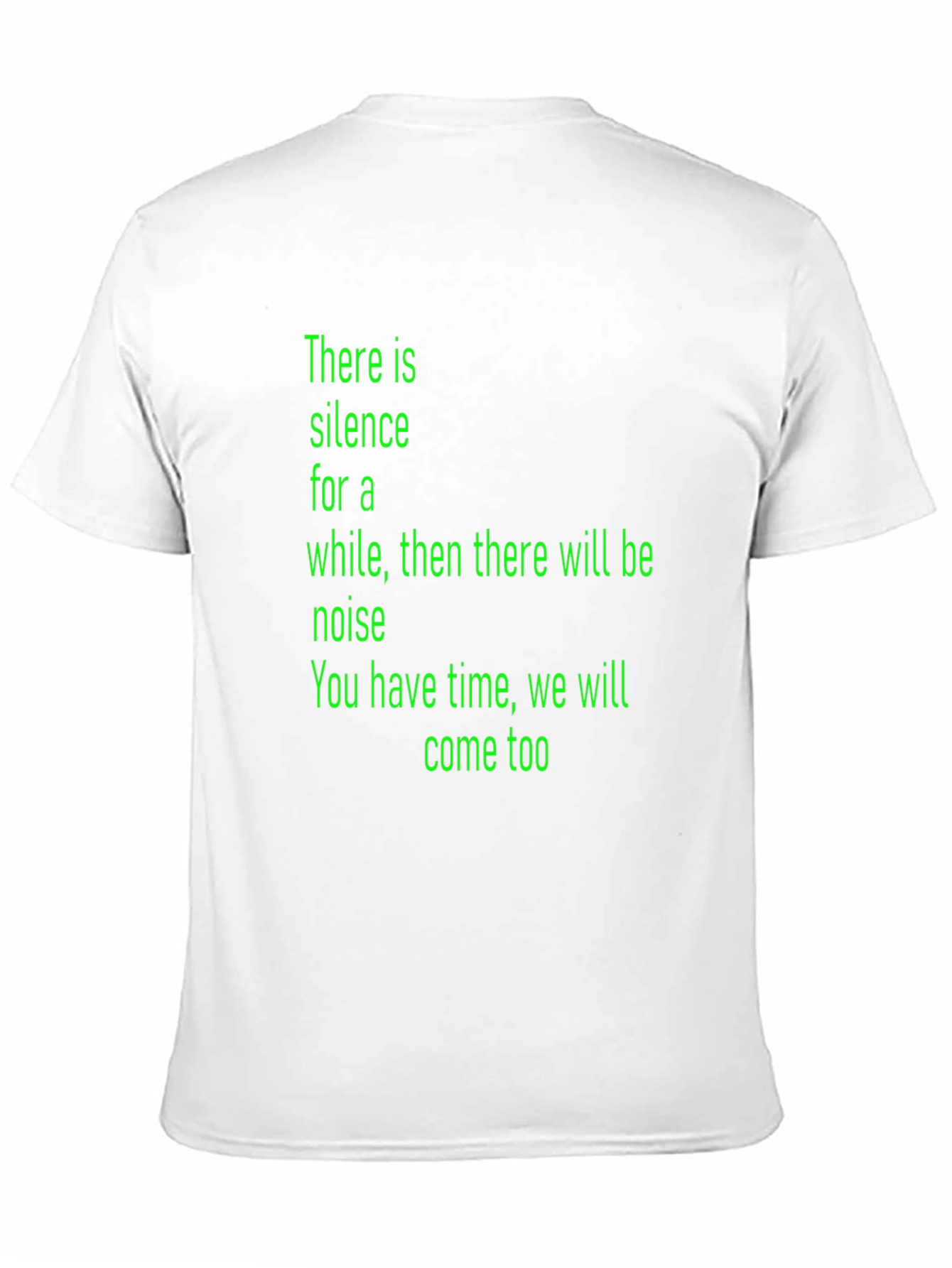 Silence & Noise Graphic Tee - Black