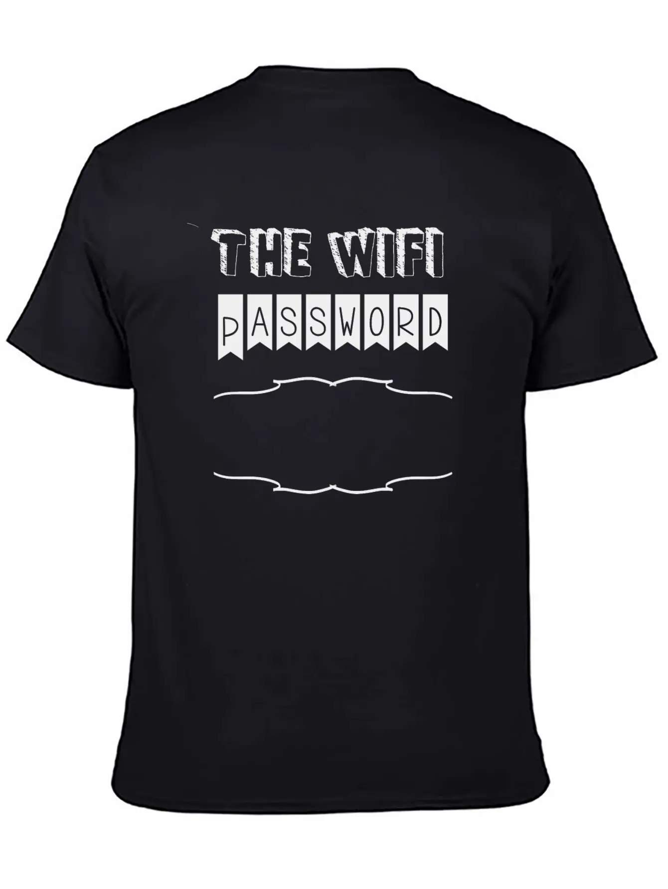 Wifi Password Comfortable Minimalist Graphic Tee – Summer Style Essential