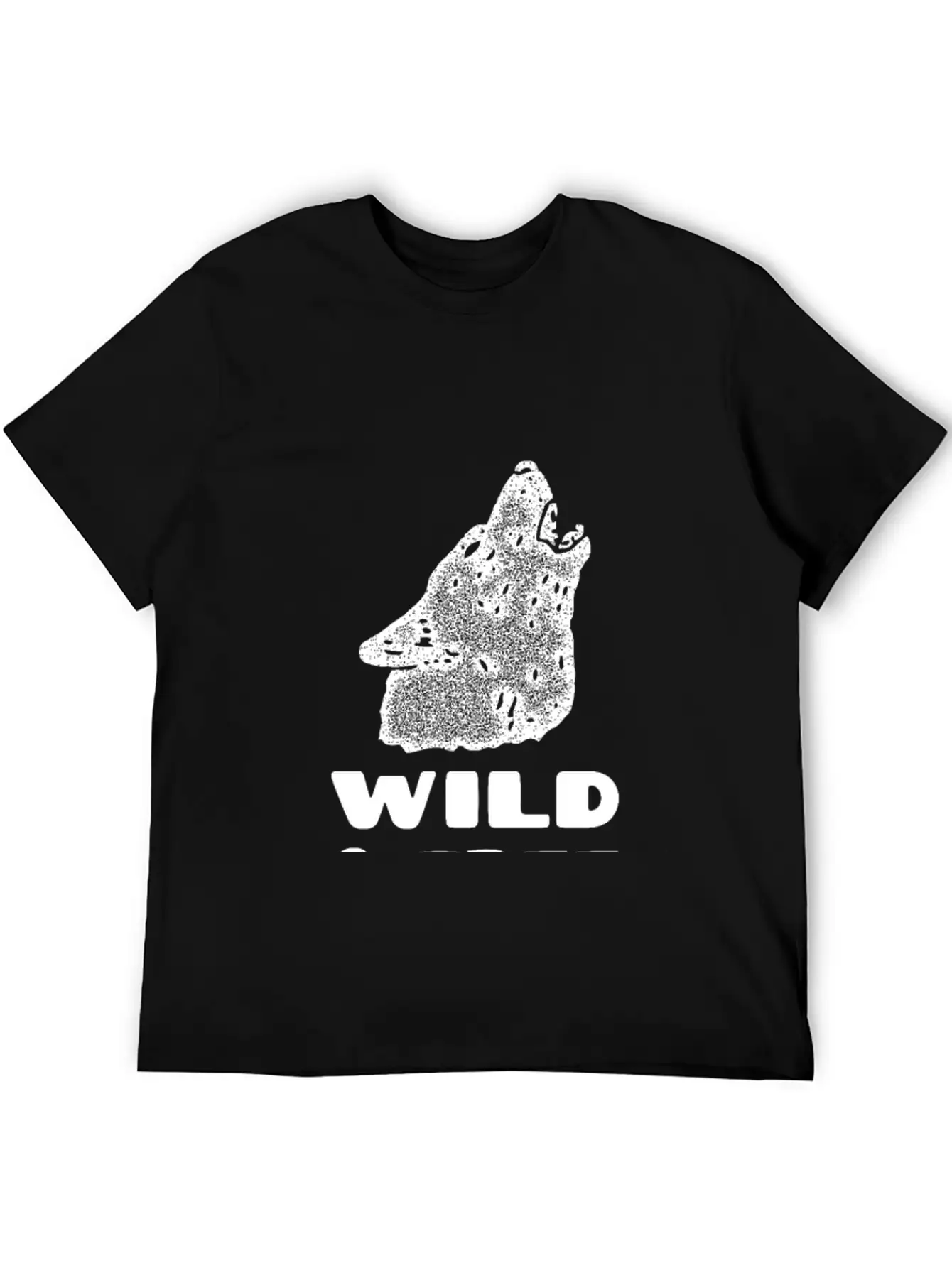 Wild And Free Wolf Comfortable Minimalist Graphic Tee – Summer Style Essential