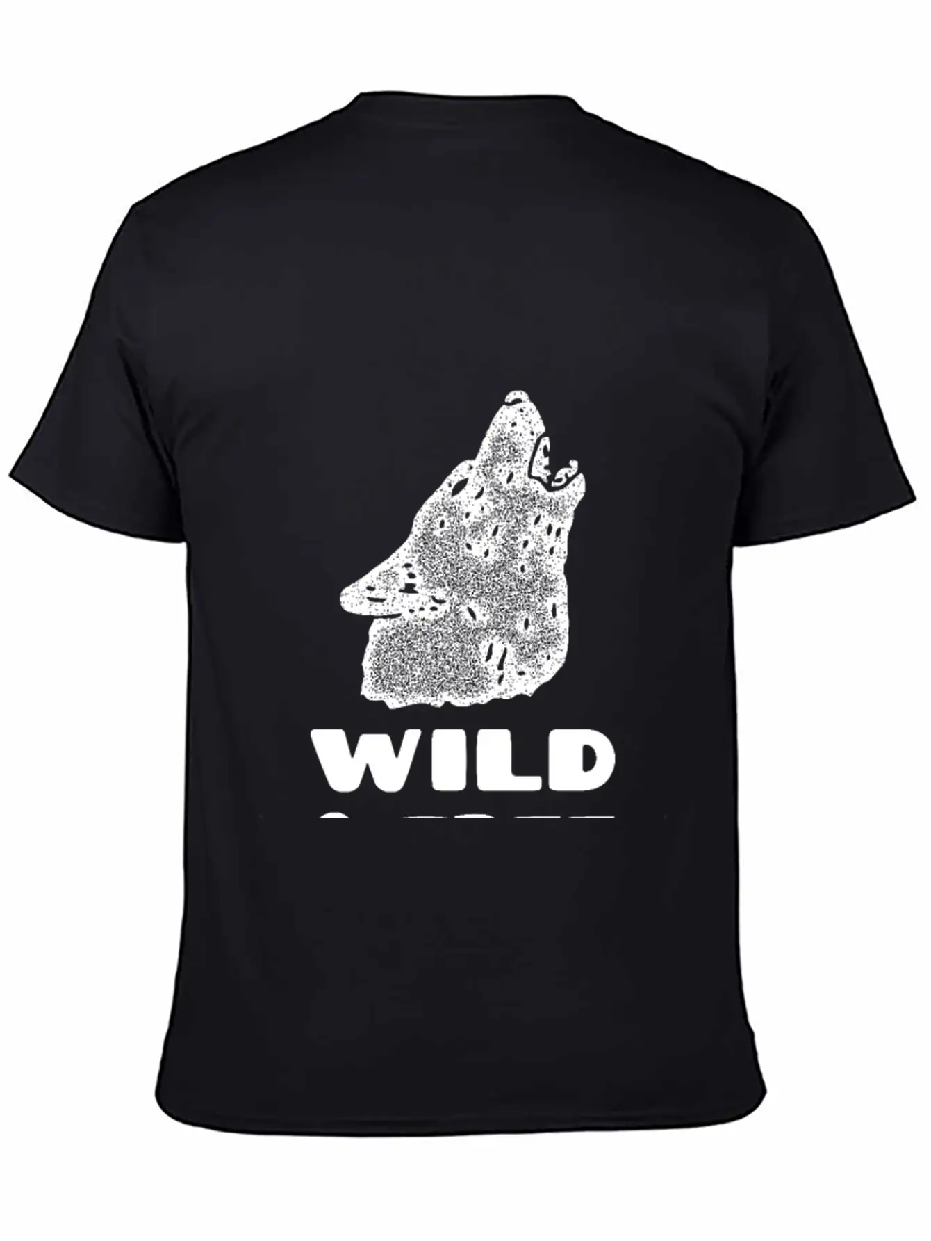 Wild And Free Wolf Comfortable Minimalist Graphic Tee – Summer Style Essential