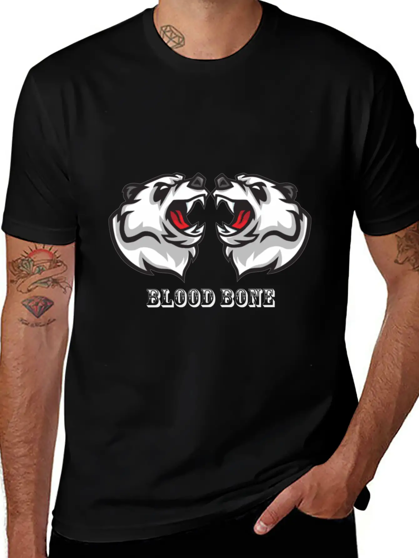 Wild Blood Bone Stylish Everyday T-Shirt – Unisex Basic Cotton Tee