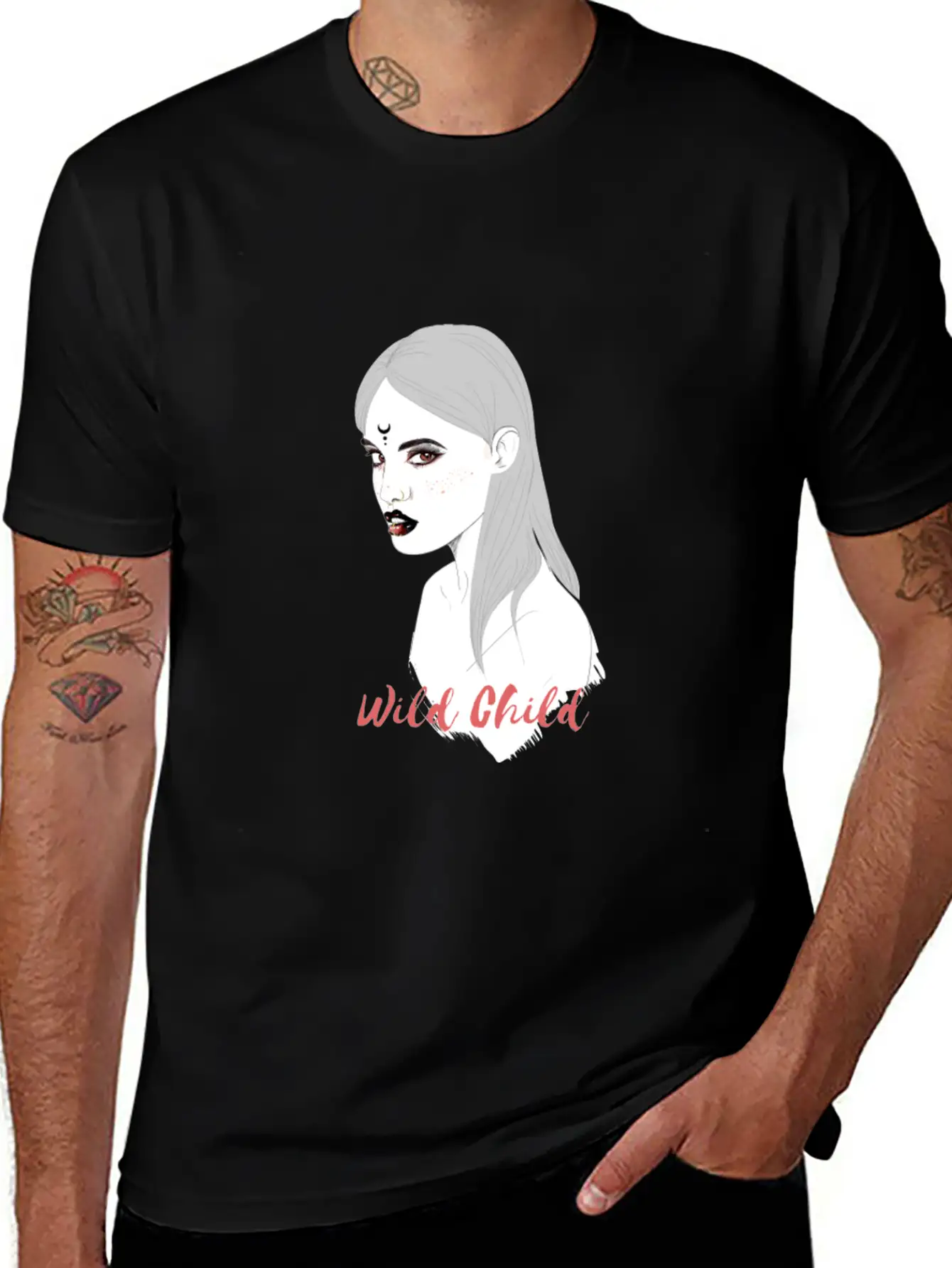 Wild Child! Unisex Short Sleeve Soft Cotton T-Shirt – Casual Everyday Wear