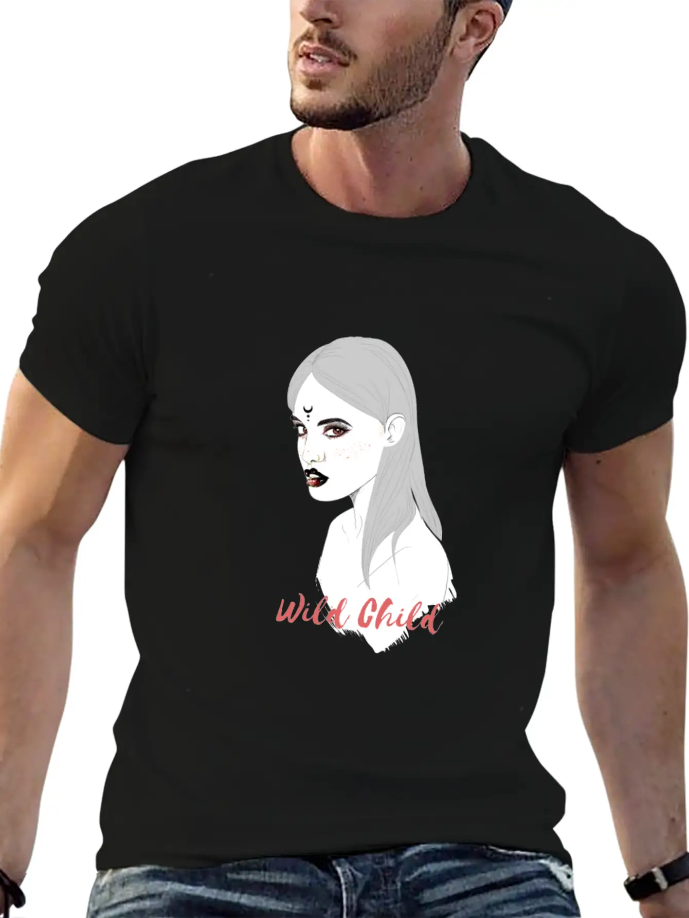 Wild Child! Unisex Short Sleeve Soft Cotton T-Shirt – Casual Everyday Wear