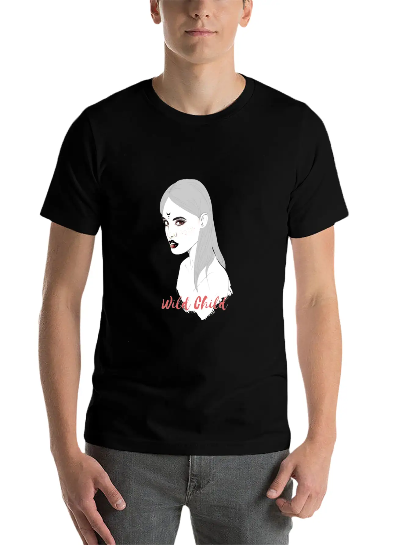 Wild Child! Unisex Short Sleeve Soft Cotton T-Shirt – Casual Everyday Wear