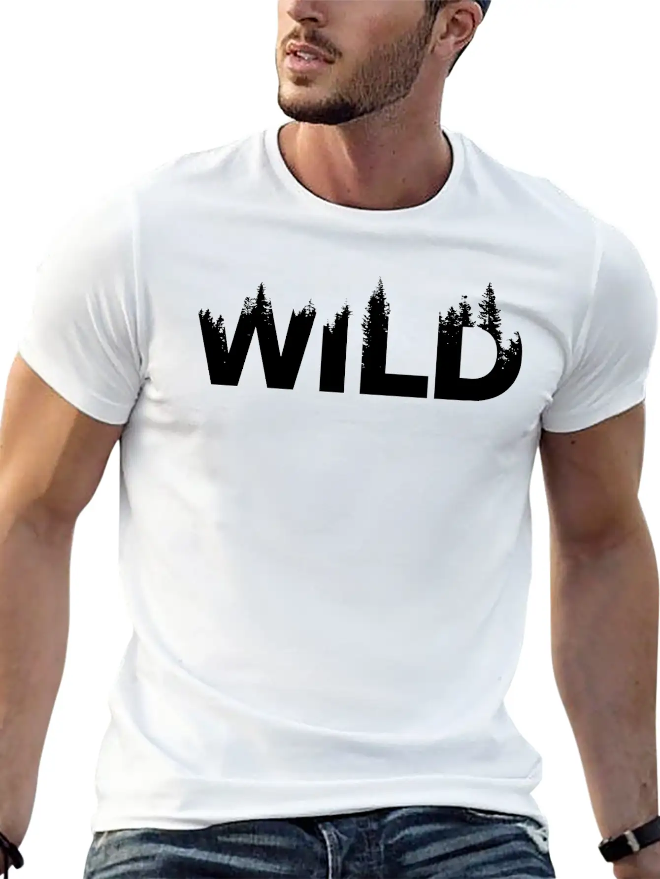 Wild Essential Unisex Summer Tee – Soft Cotton Casual Fit
