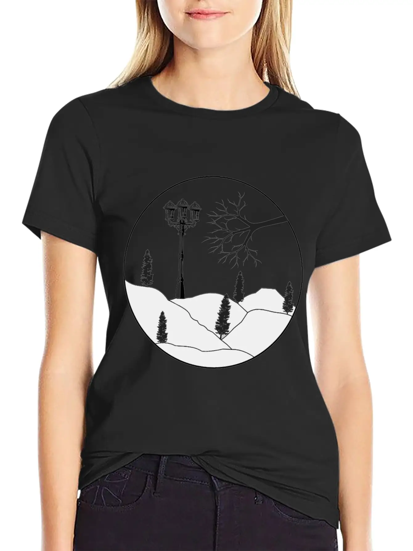 Wild Natural Landscape Art Stylish Everyday T-Shirt – Unisex Basic Cotton Tee