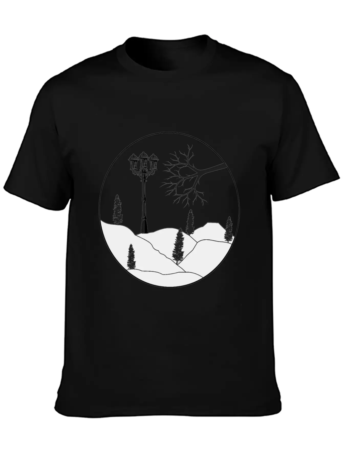 Wild Natural Landscape Art Stylish Everyday T-Shirt – Unisex Basic Cotton Tee
