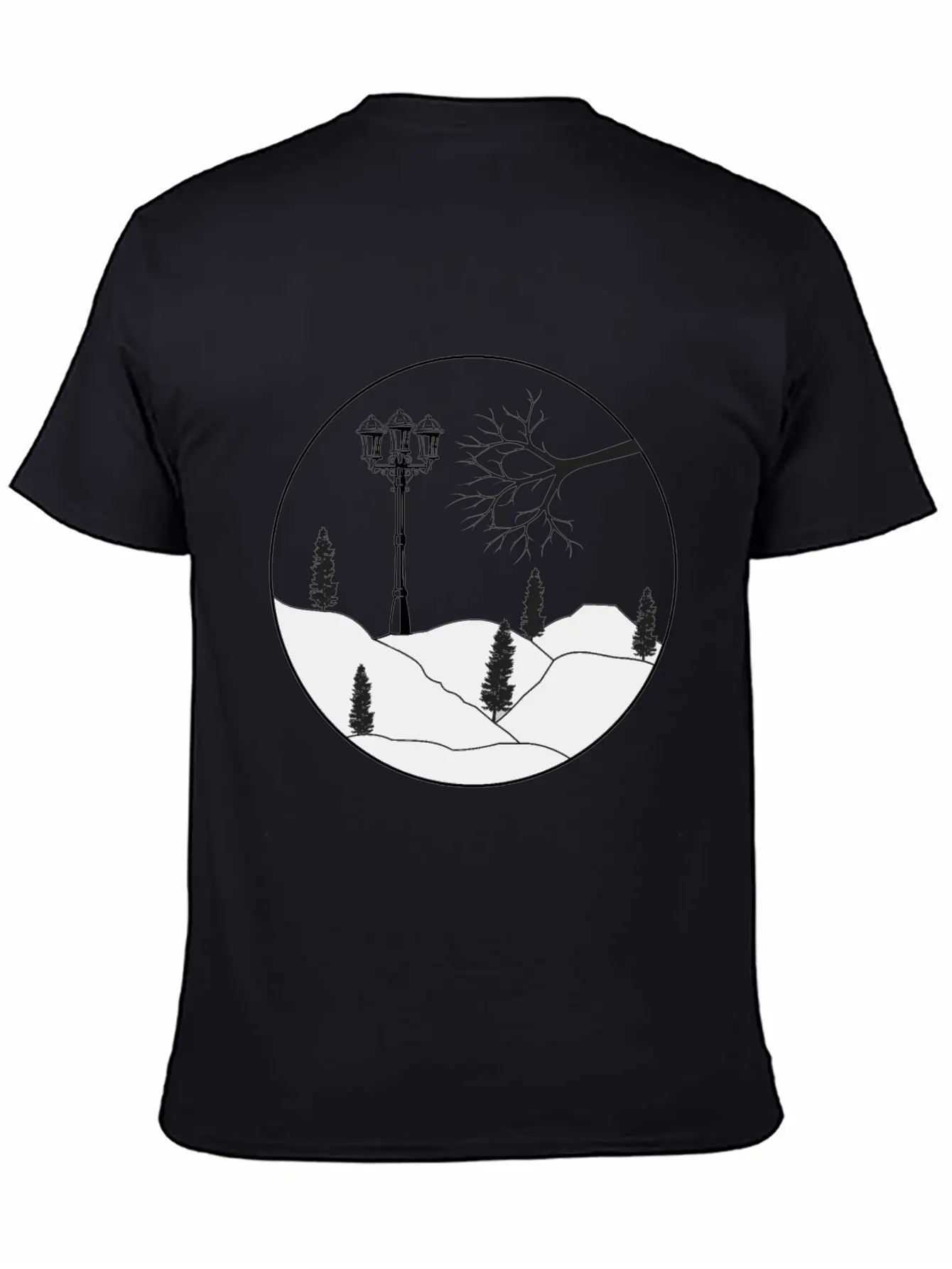 Wild Natural Landscape Art Stylish Everyday T-Shirt – Unisex Basic Cotton Tee