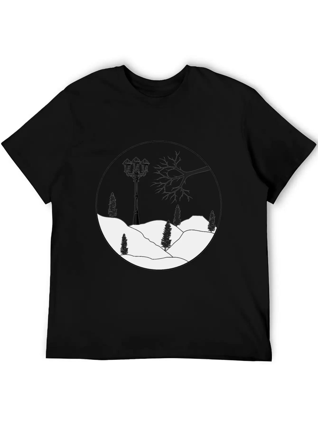 Wild Natural Landscape Art Stylish Everyday T-Shirt – Unisex Basic Cotton Tee