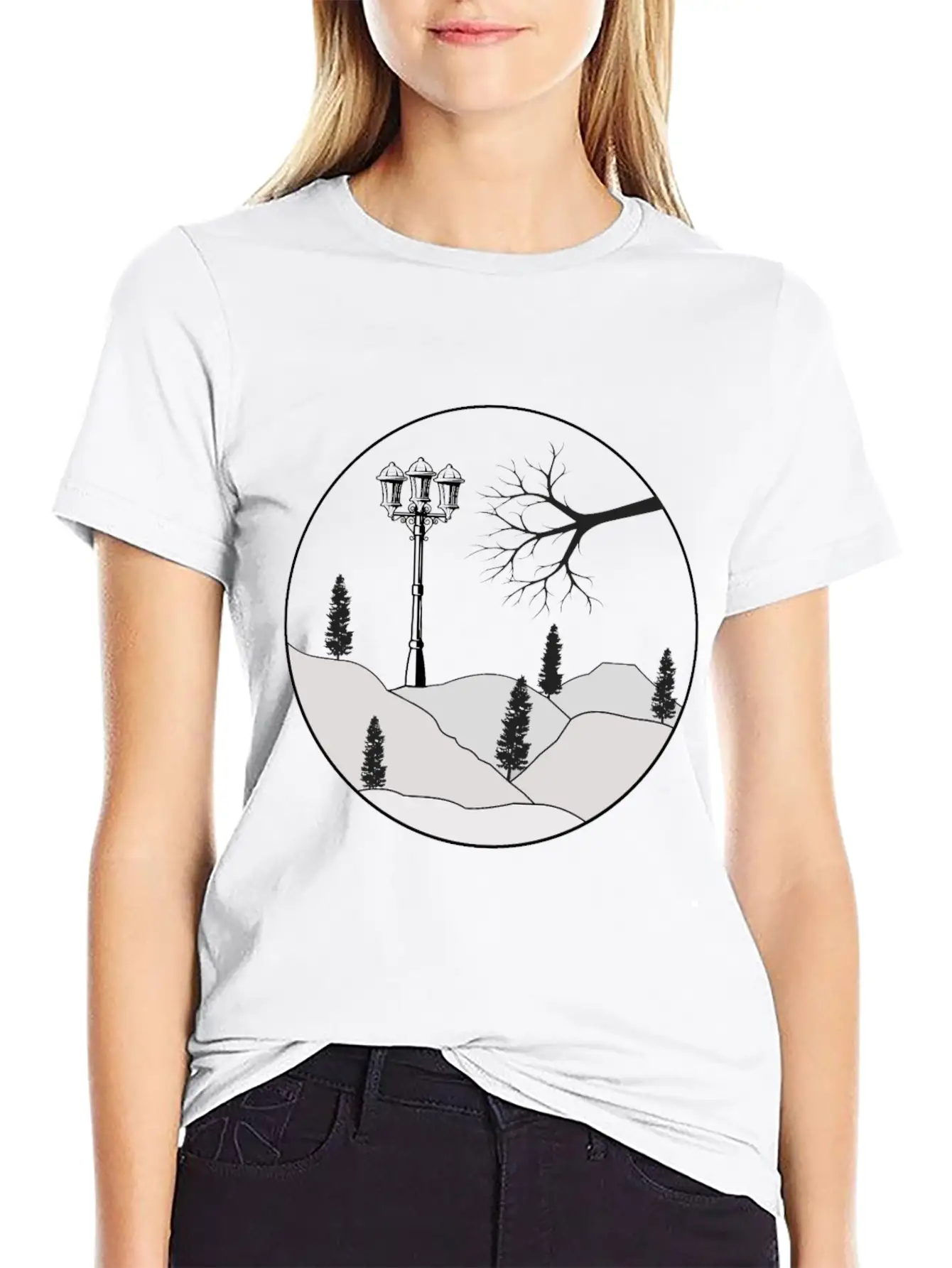 Wild Natural Landscape Art Stylish Everyday T-Shirt – Unisex Basic Cotton Tee