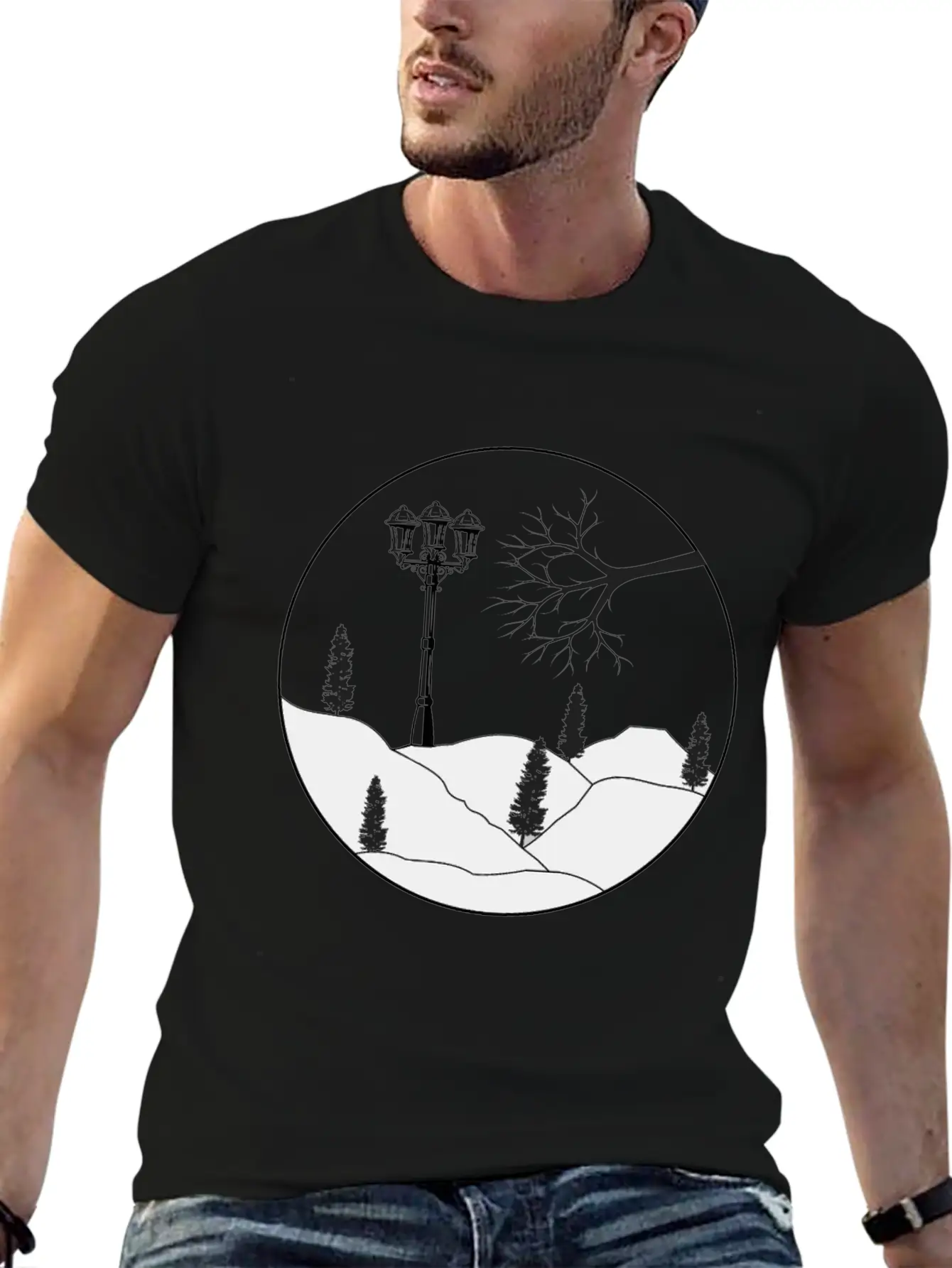Wild Natural Landscape Art Stylish Everyday T-Shirt – Unisex Basic Cotton Tee