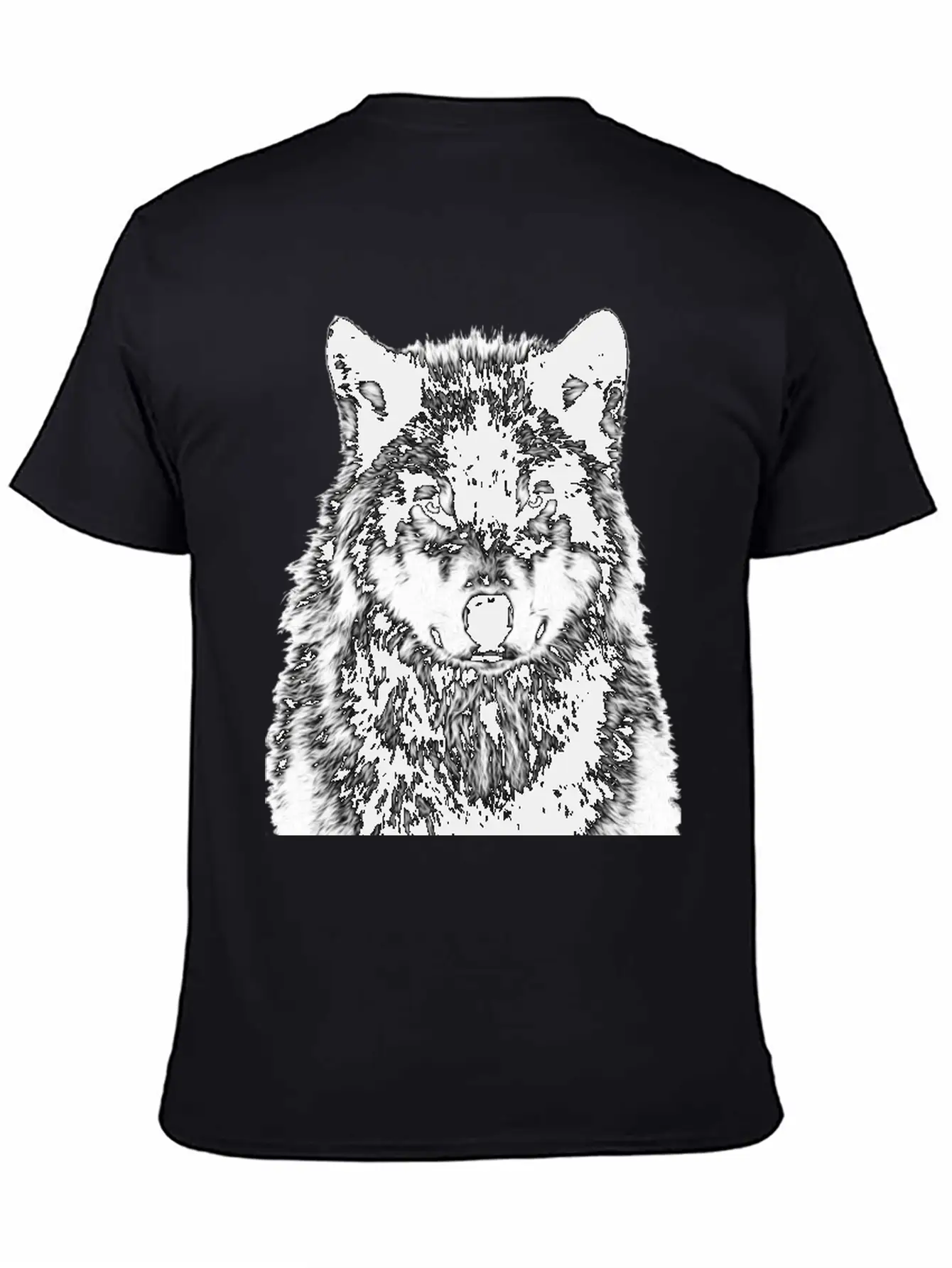 Wild Wolf Relaxed Everyday Tee – Lightweight And Durable Cotton