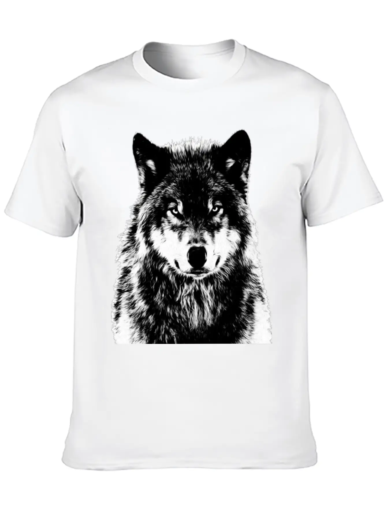 Wild Wolf Relaxed Everyday Tee – Lightweight And Durable Cotton