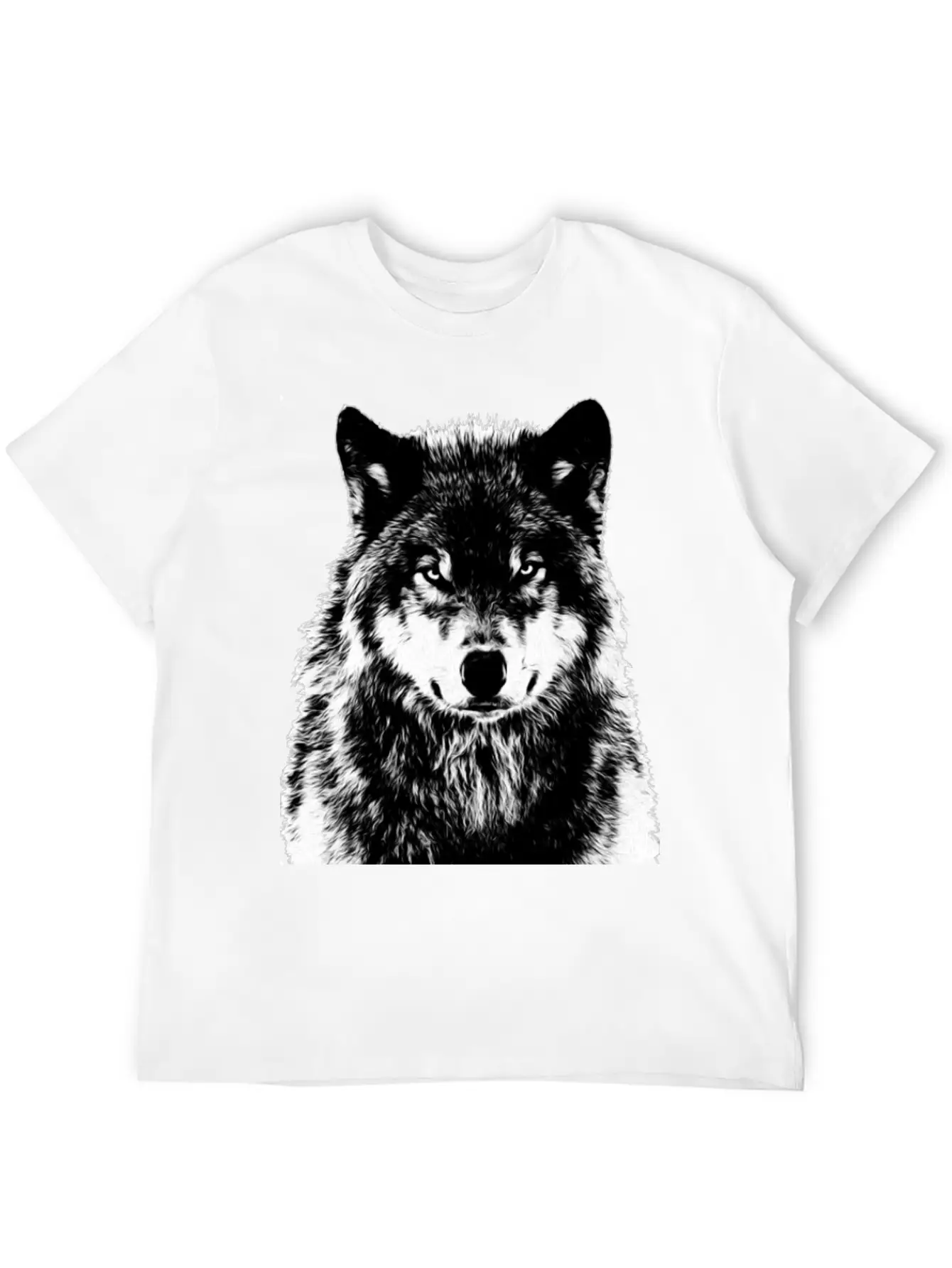 Wild Wolf Relaxed Everyday Tee – Lightweight And Durable Cotton