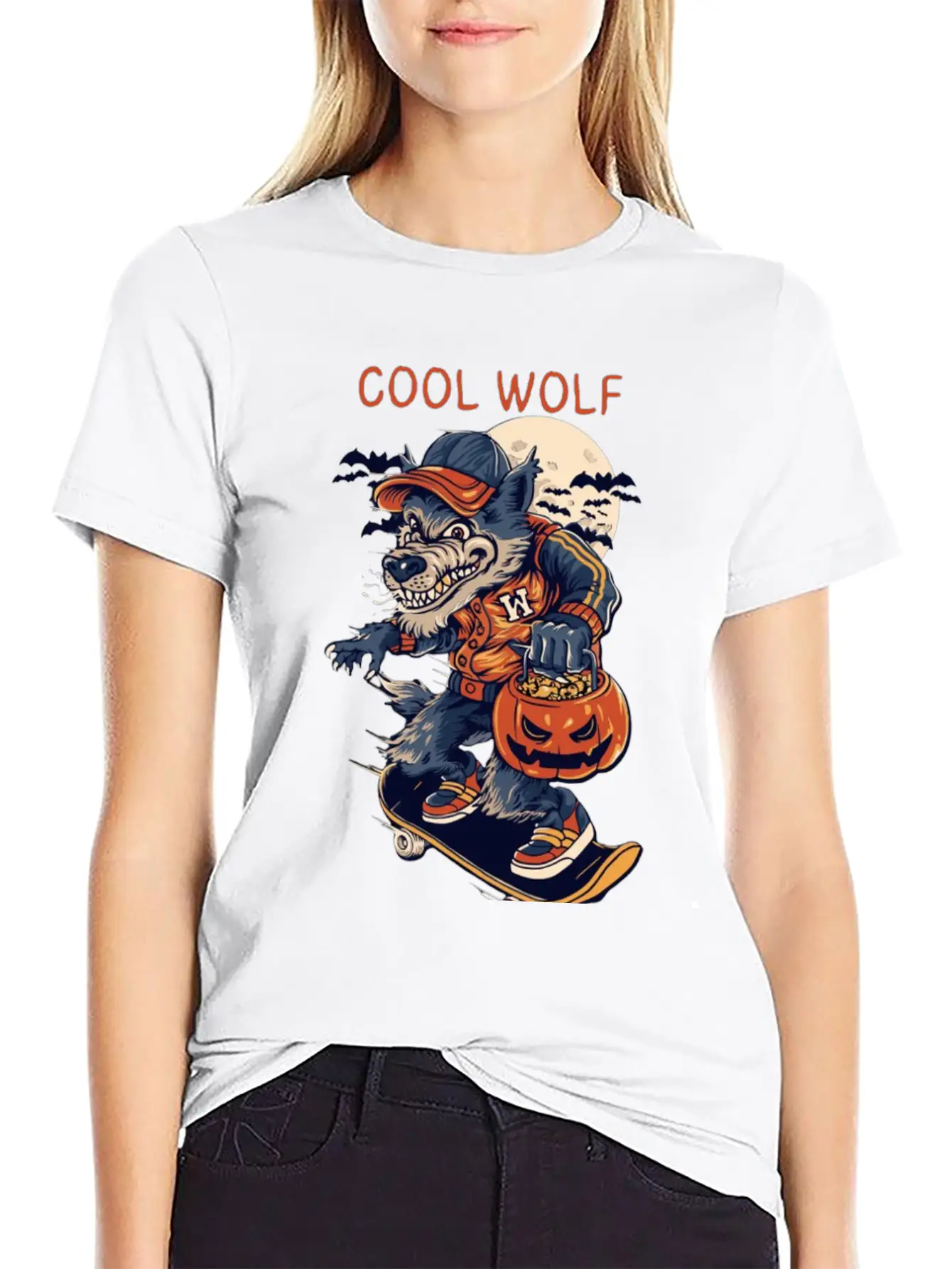 Wild Wolf Spirit Stylish Everyday T-Shirt – Unisex Basic Cotton Tee