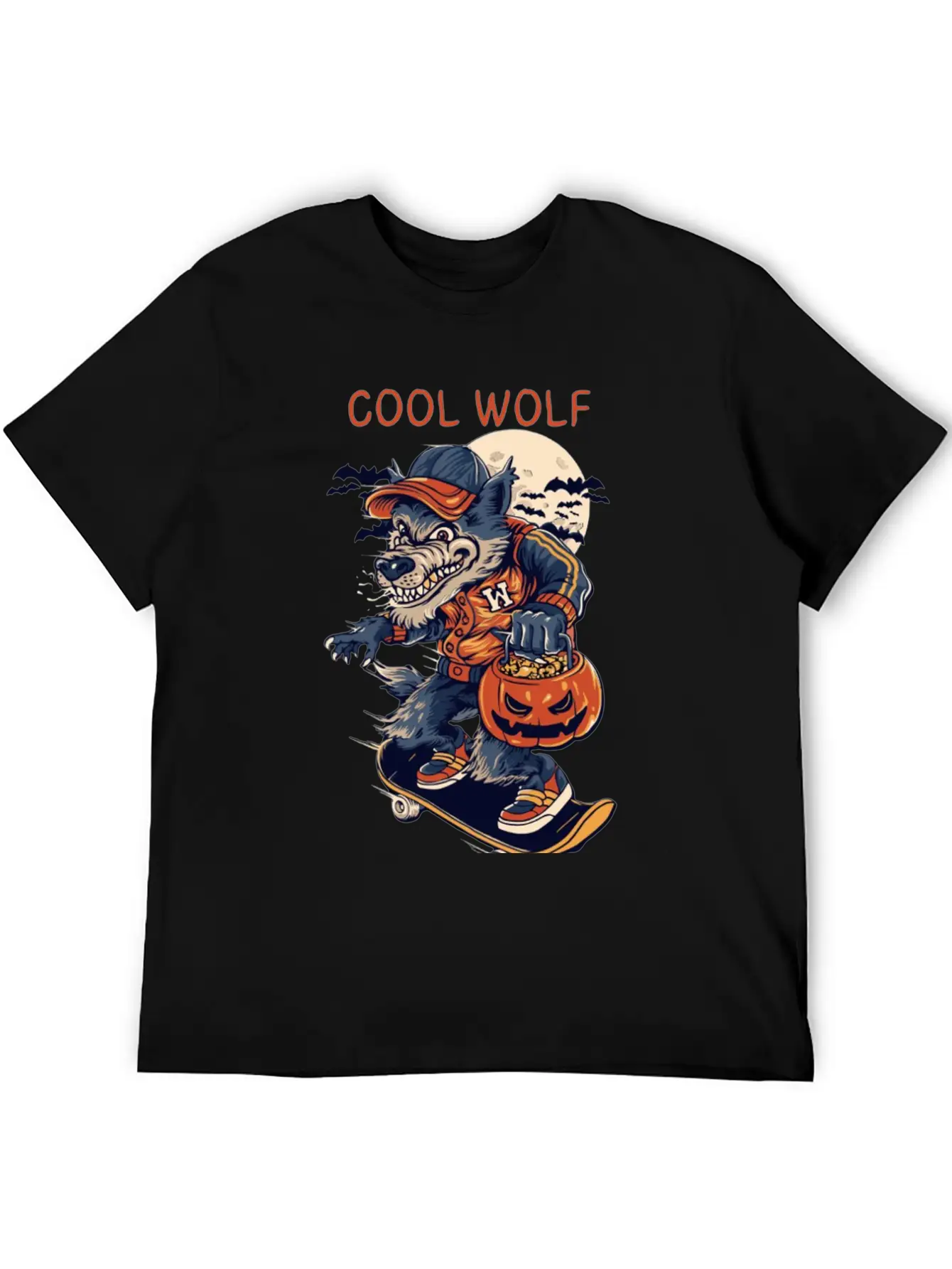 Wild Wolf Spirit Stylish Everyday T-Shirt – Unisex Basic Cotton Tee