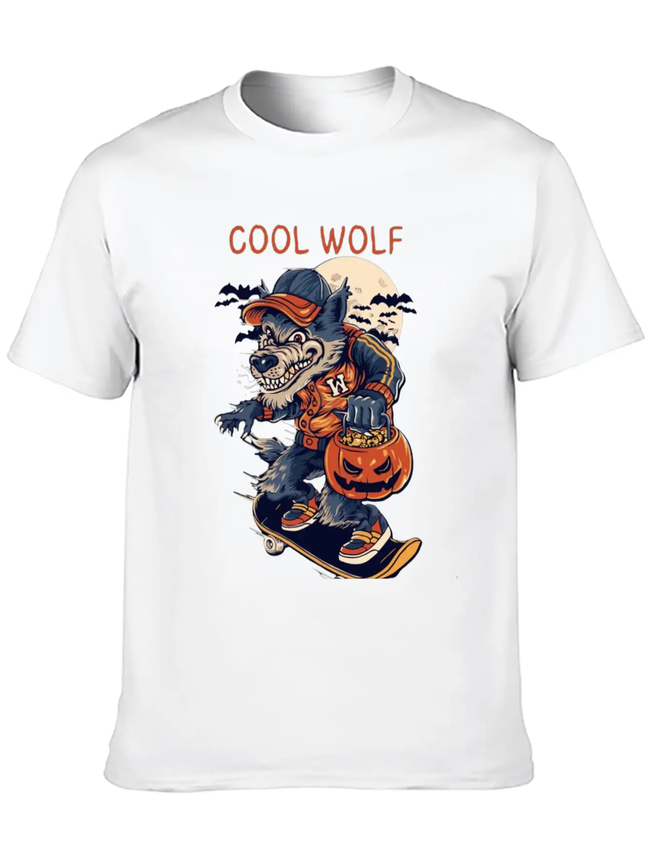 Wild Wolf Spirit Stylish Everyday T-Shirt – Unisex Basic Cotton Tee