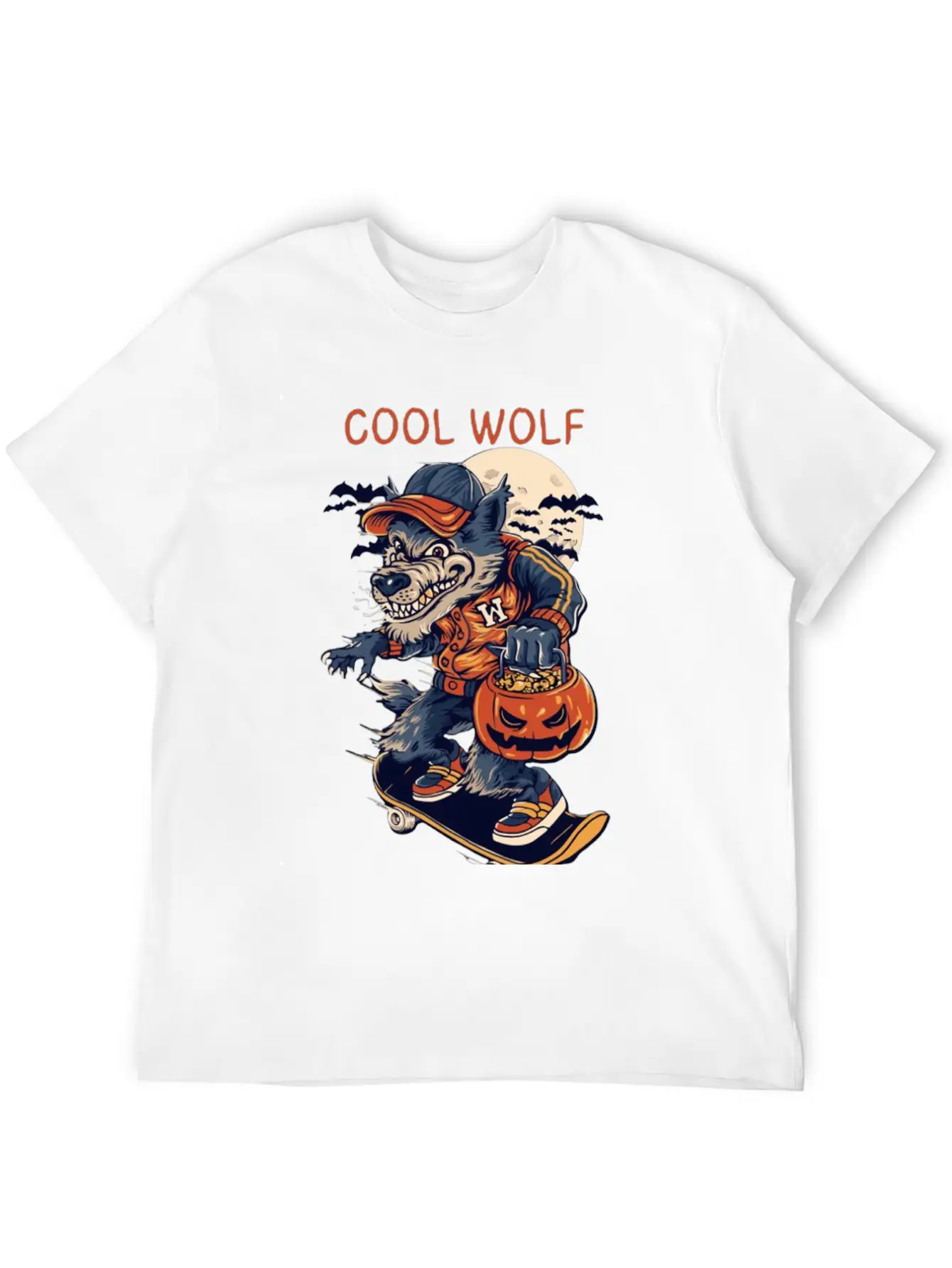 Wild Wolf Spirit Stylish Everyday T-Shirt – Unisex Basic Cotton Tee