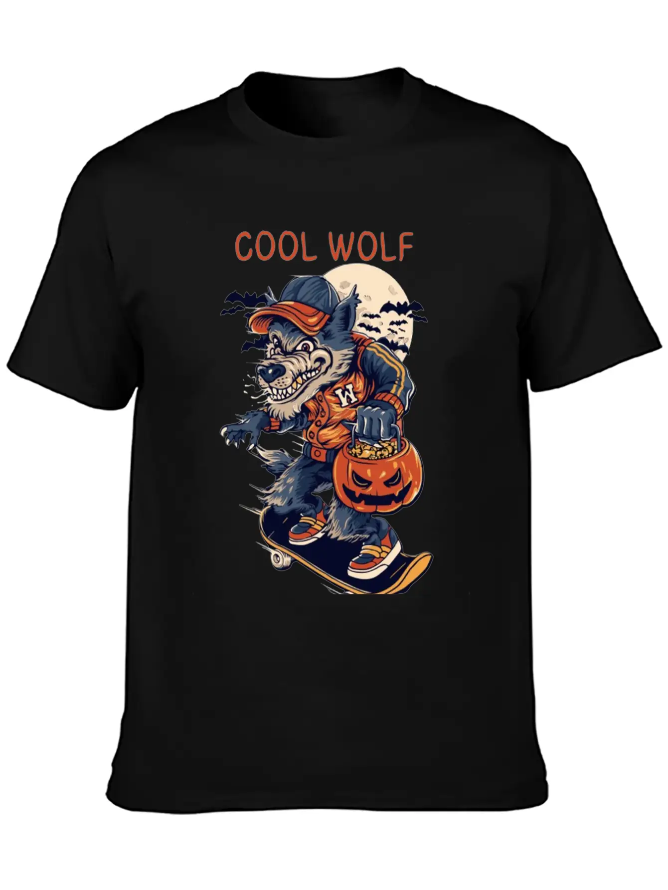 Wild Wolf Spirit Stylish Everyday T-Shirt – Unisex Basic Cotton Tee