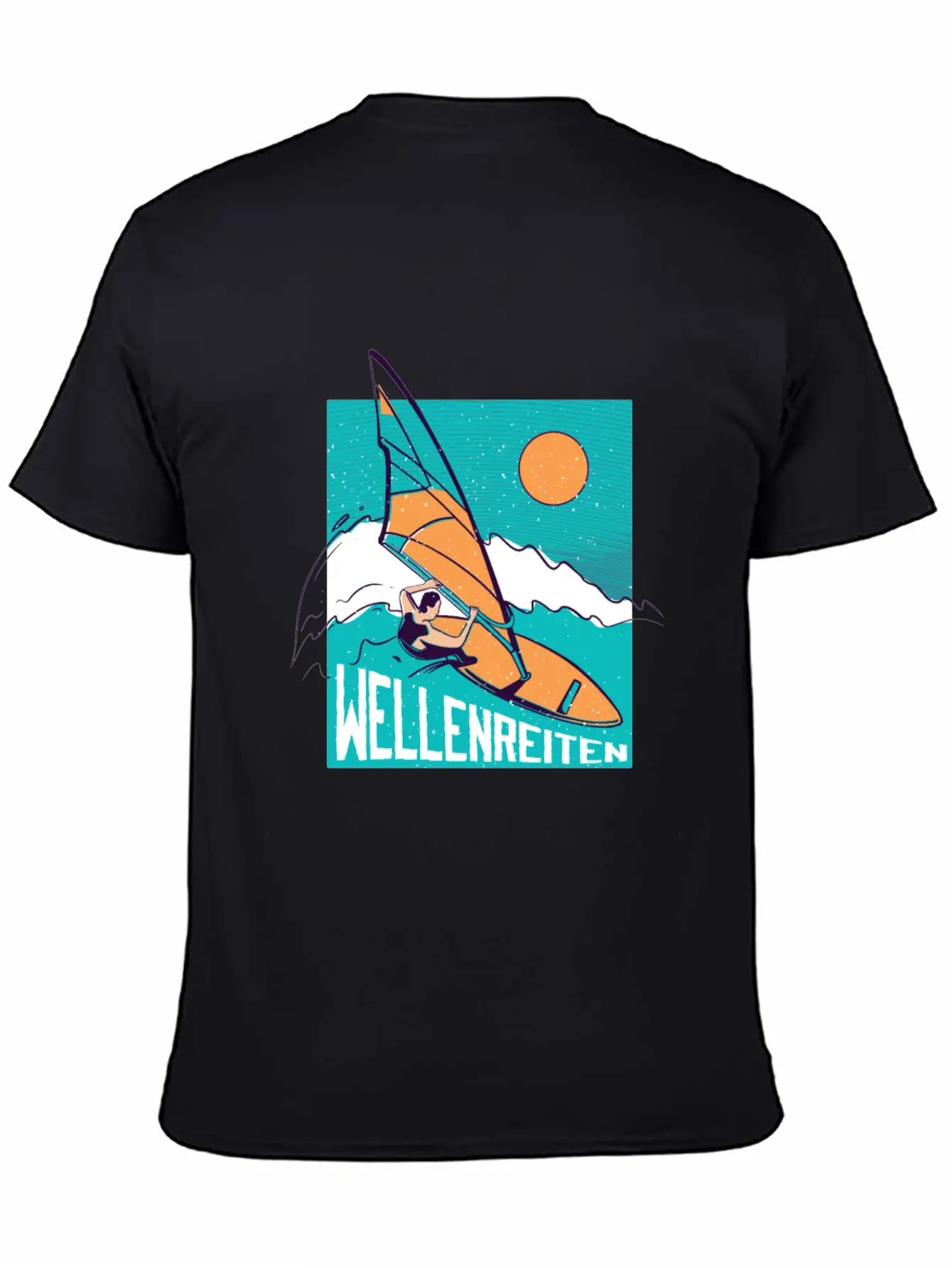 Wind Surfboard Surf Tshirt Gift T Shirt Essential Unisex Summer Tee – Soft Cotton Casual Fit