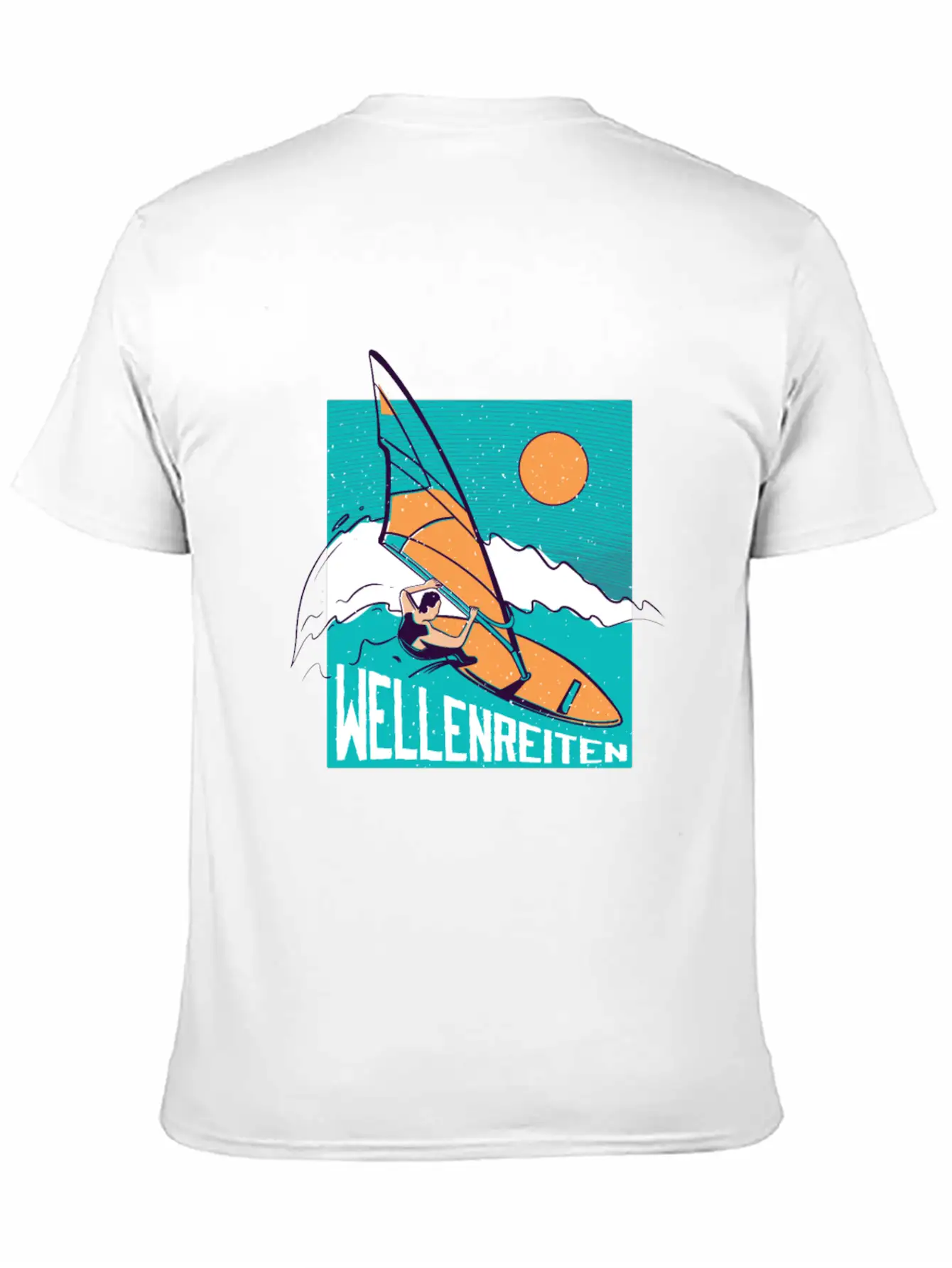 Wind Surfboard Surf Tshirt Gift T Shirt Essential Unisex Summer Tee – Soft Cotton Casual Fit