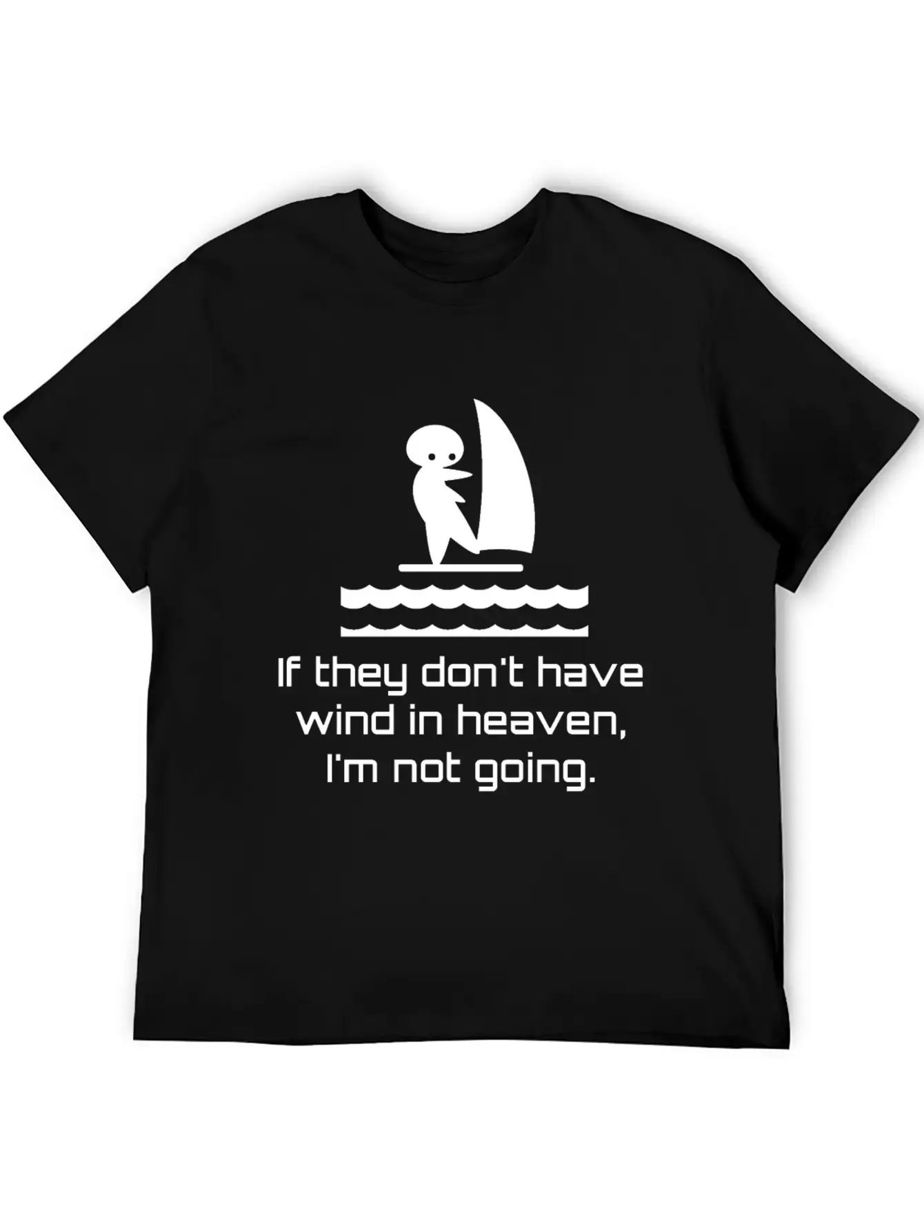 Wind Surfing Timeless Short Sleeve Tee – Comfy And Minimalist Design