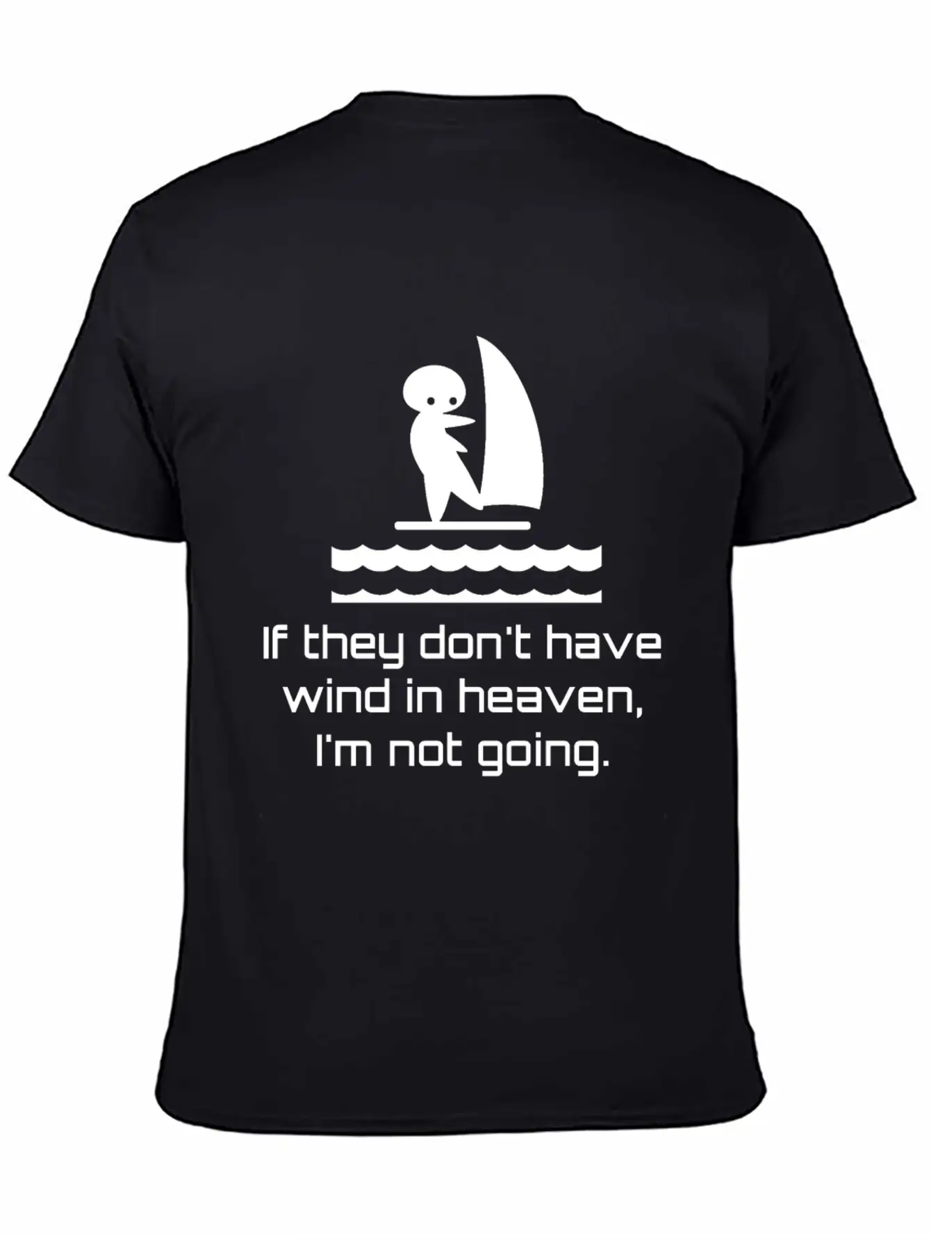 Wind Surfing Timeless Short Sleeve Tee – Comfy And Minimalist Design