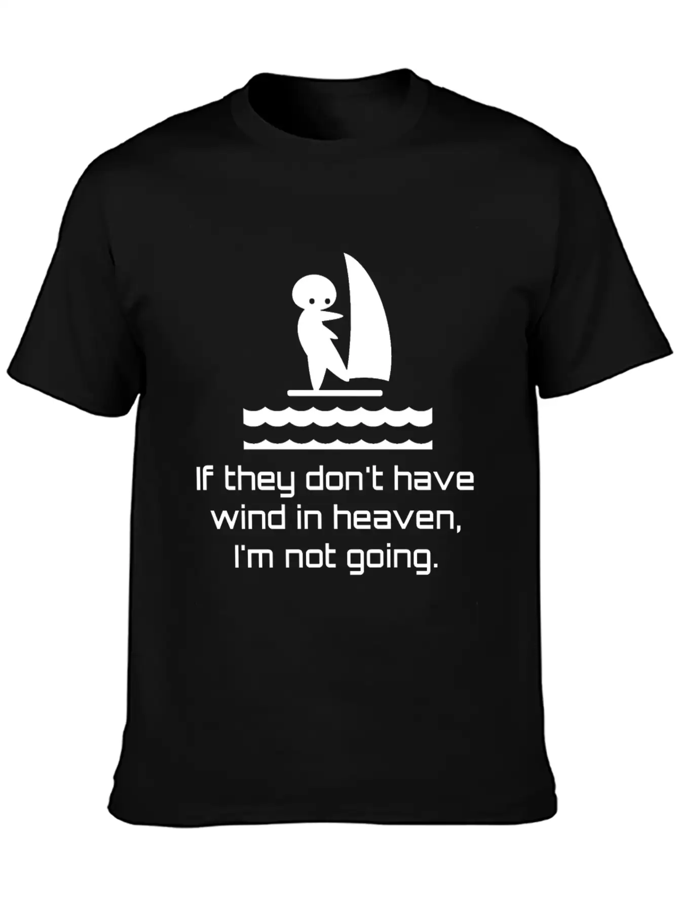 Wind Surfing Timeless Short Sleeve Tee – Comfy And Minimalist Design