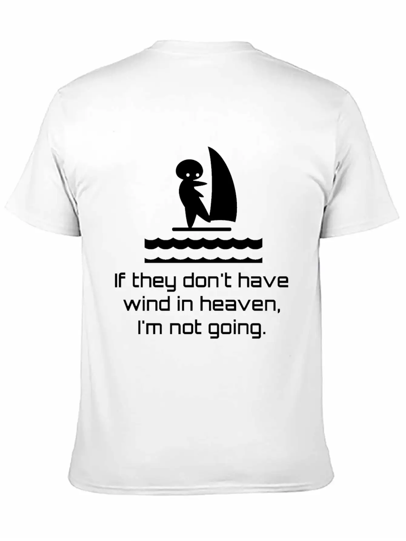 Wind Surfing Timeless Short Sleeve Tee – Comfy And Minimalist Design