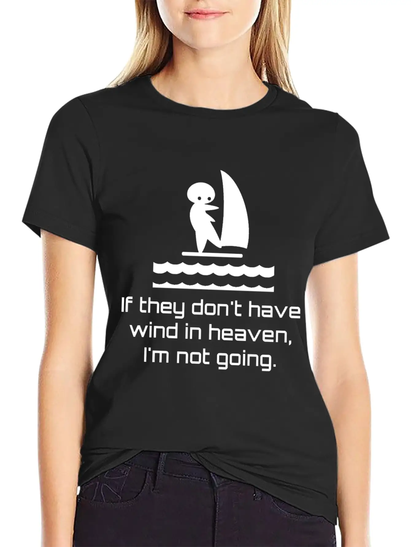 Wind Surfing Timeless Short Sleeve Tee – Comfy And Minimalist Design