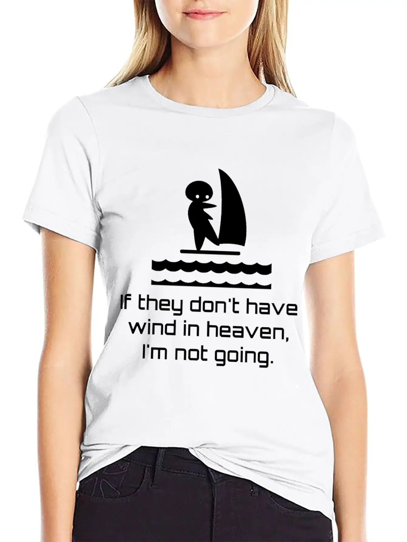Wind Surfing Timeless Short Sleeve Tee – Comfy And Minimalist Design