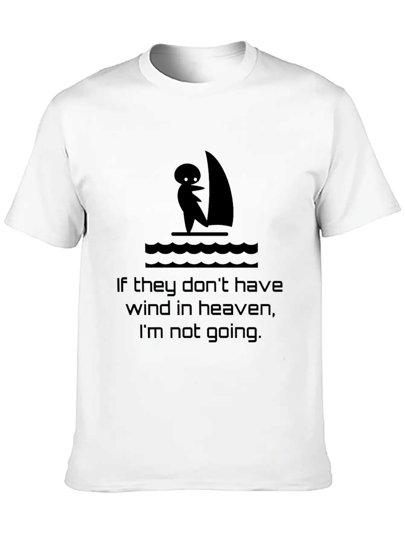Wind Surfing Timeless Short Sleeve Tee – Comfy And Minimalist Design