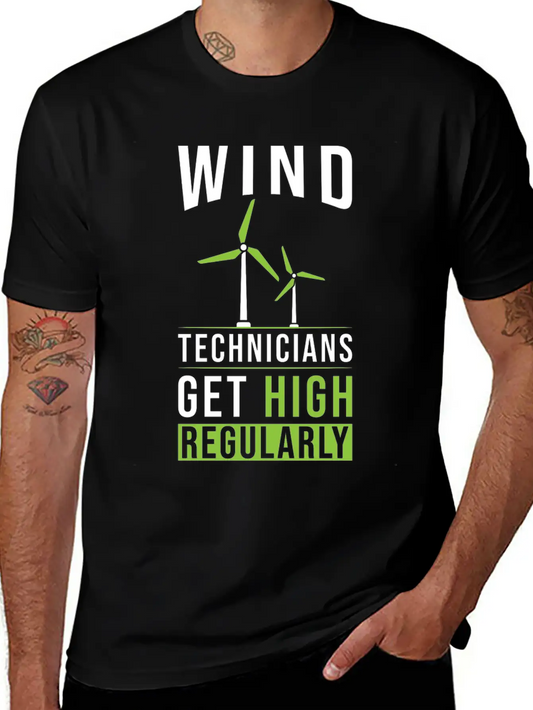 Wind Turbine Technician Gift Timeless Short Sleeve Tee – Comfy And Minimalist Design