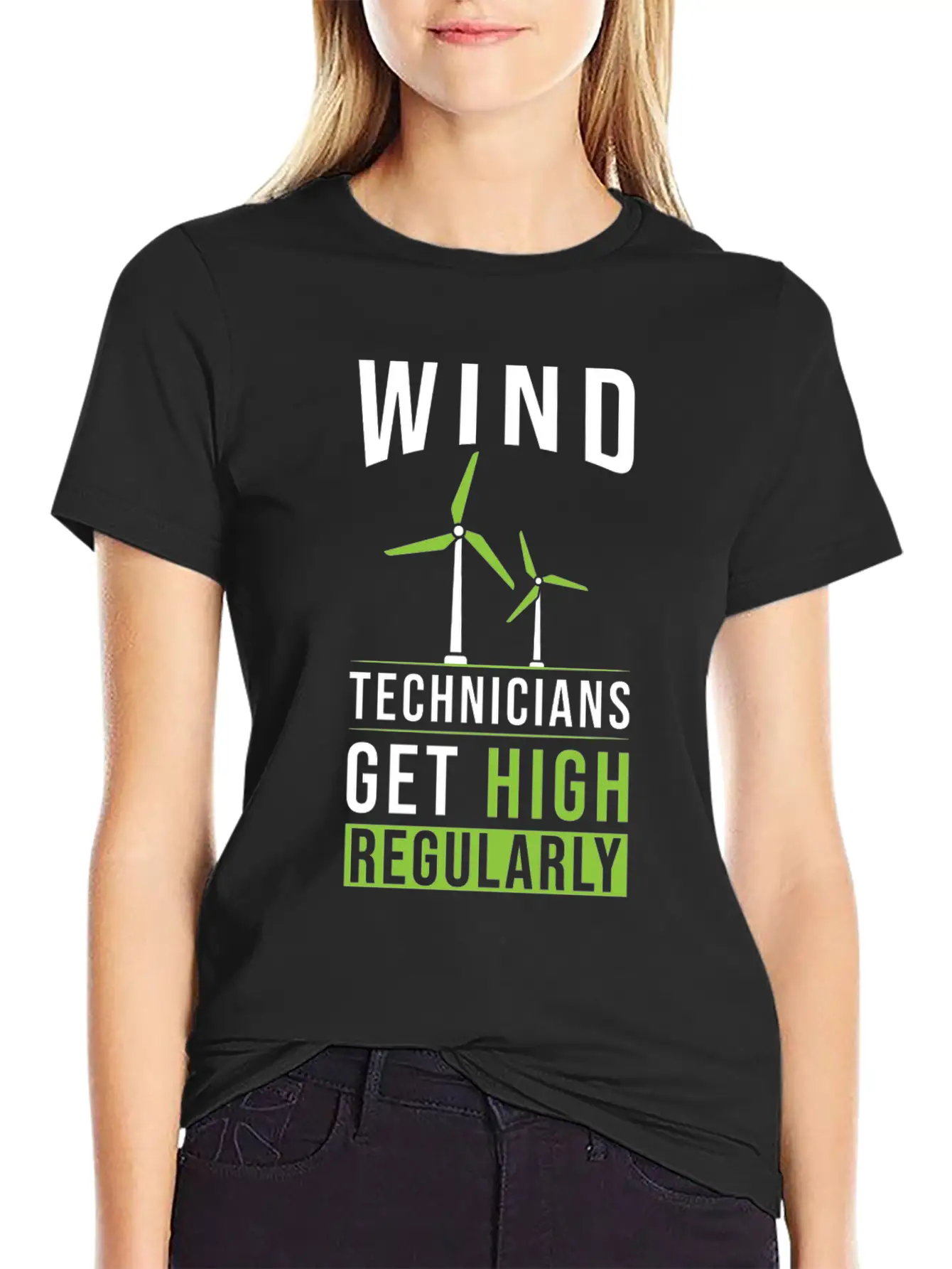 Wind Turbine Technician Gift Timeless Short Sleeve Tee – Comfy And Minimalist Design
