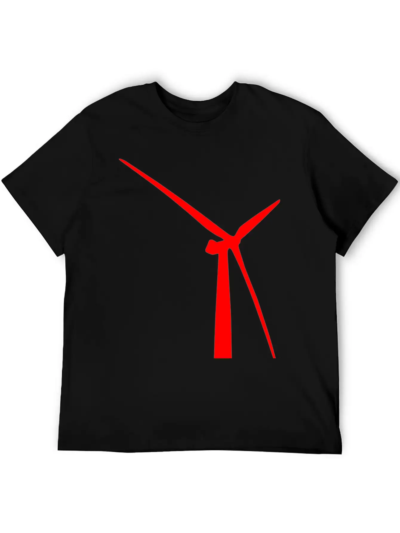 Windmill Windmuehle Wind Turbine Windrad40 Unisex Short Sleeve Soft Cotton T-Shirt – Casual Everyday Wear