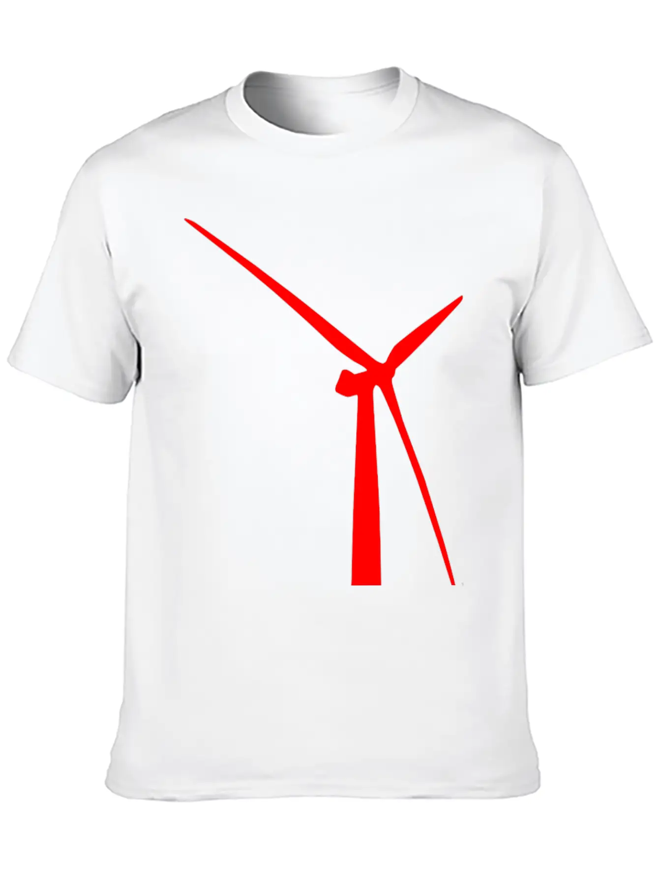Windmill Windmuehle Wind Turbine Windrad40 Unisex Short Sleeve Soft Cotton T-Shirt – Casual Everyday Wear