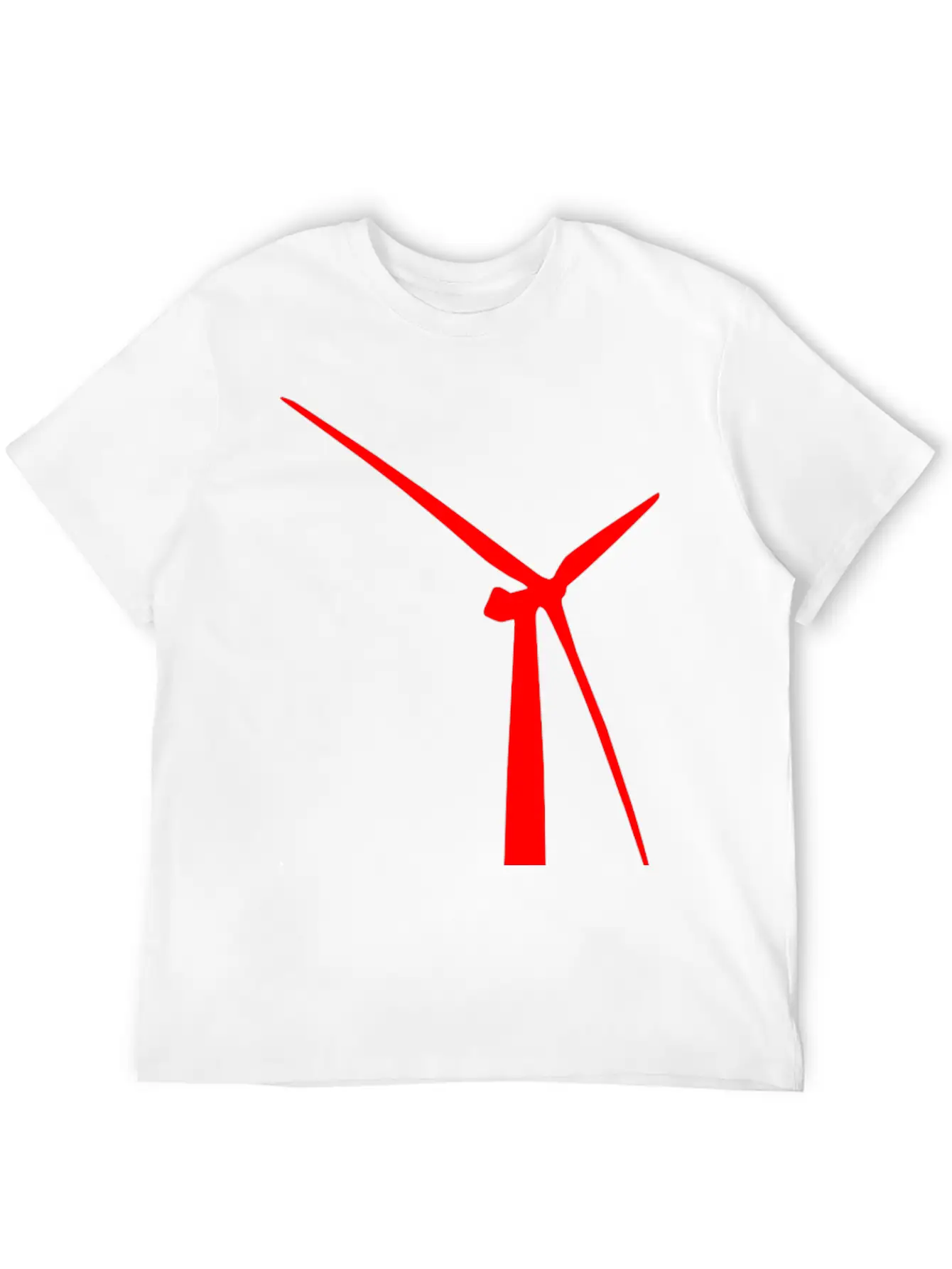 Windmill Windmuehle Wind Turbine Windrad40 Unisex Short Sleeve Soft Cotton T-Shirt – Casual Everyday Wear