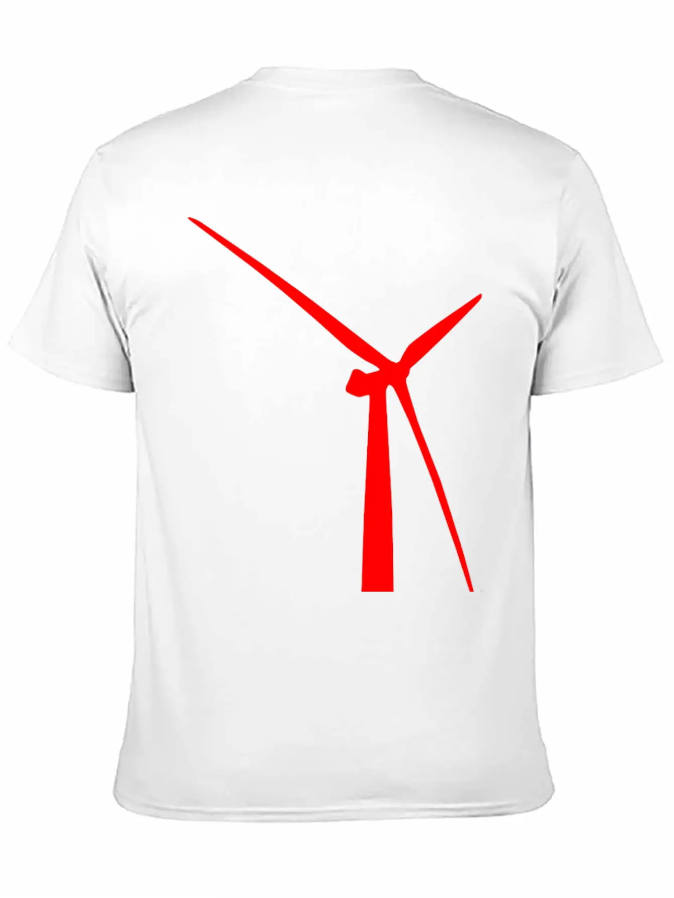 Windmill Windmuehle Wind Turbine Windrad40 Unisex Short Sleeve Soft Cotton T-Shirt – Casual Everyday Wear