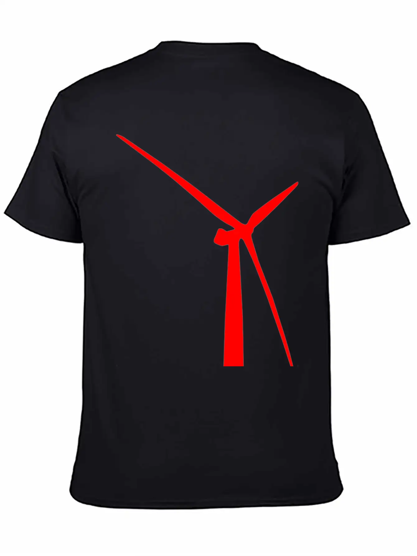Windmill Windmuehle Wind Turbine Windrad40 Unisex Short Sleeve Soft Cotton T-Shirt – Casual Everyday Wear