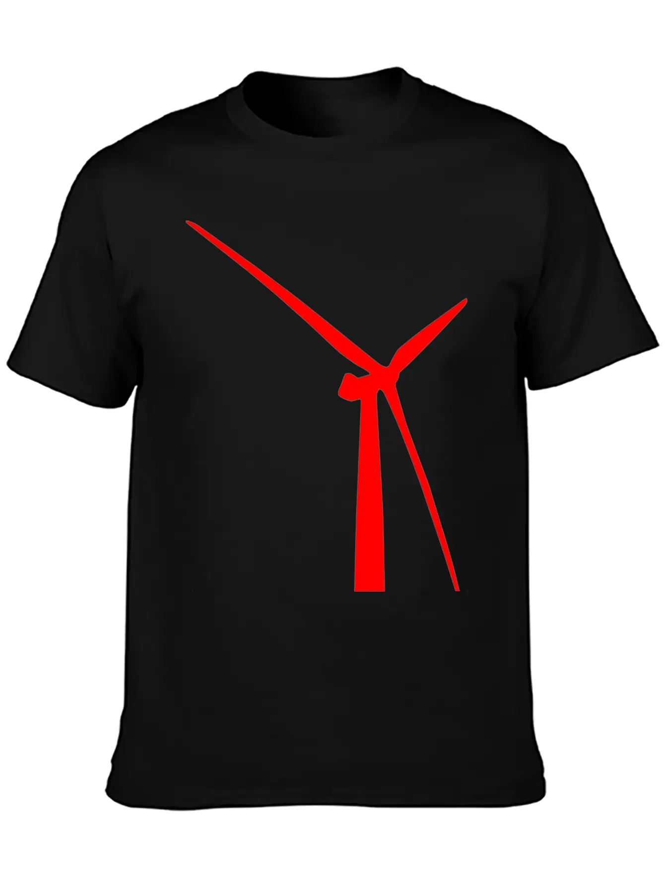 Windmill Windmuehle Wind Turbine Windrad40 Unisex Short Sleeve Soft Cotton T-Shirt – Casual Everyday Wear
