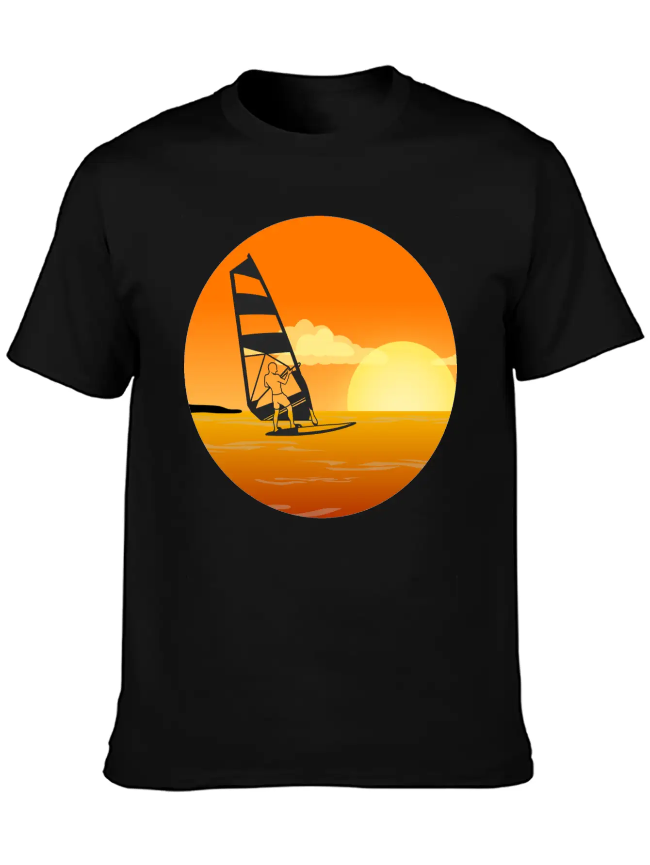 Windsurfing Relaxed Everyday Tee – Lightweight And Durable Cotton