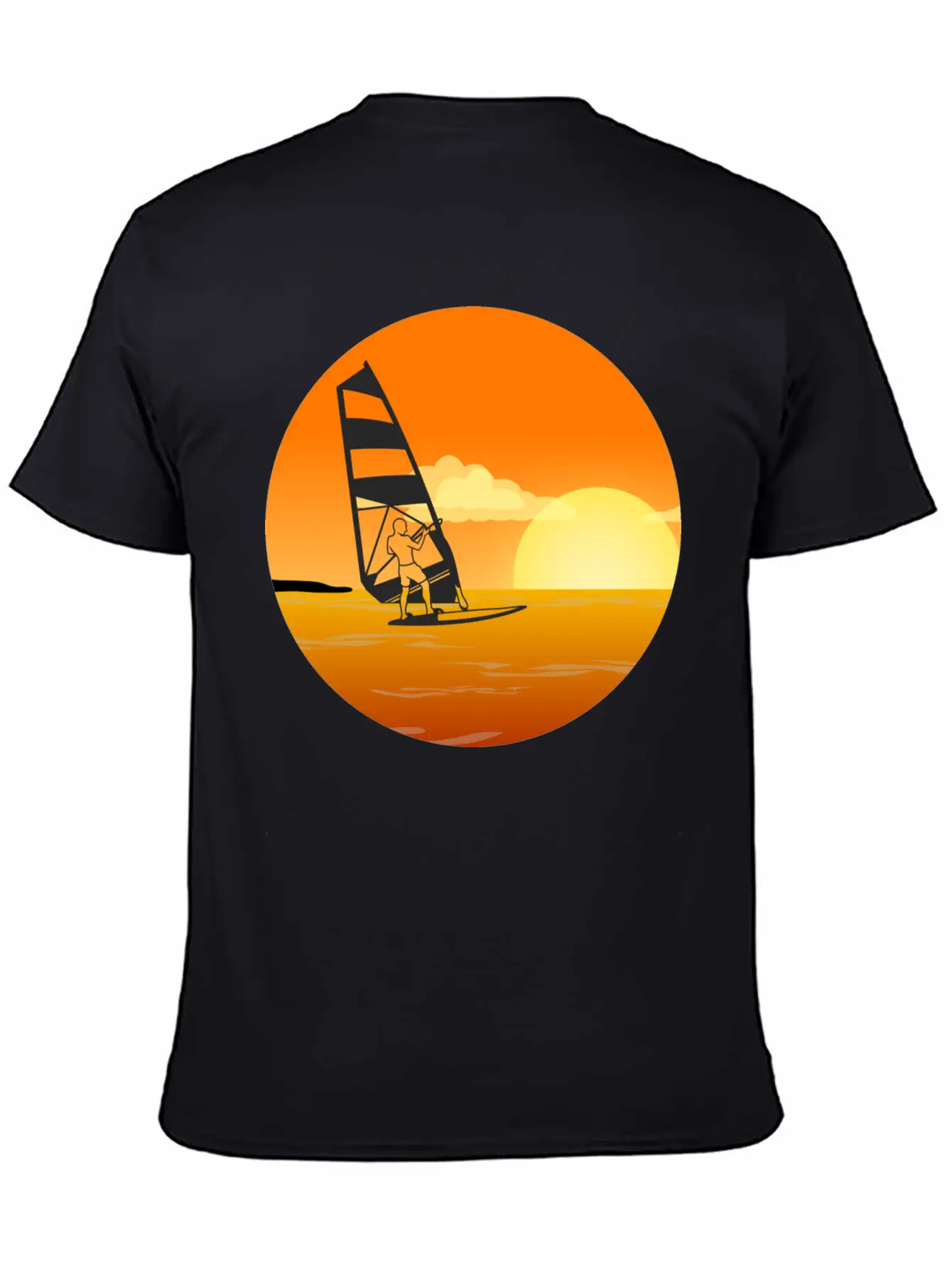Windsurfing Relaxed Everyday Tee – Lightweight And Durable Cotton