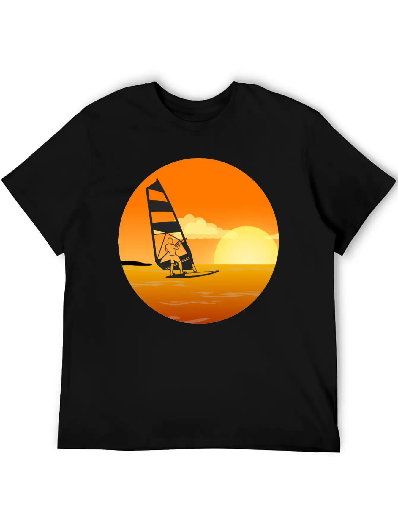 Windsurfing Relaxed Everyday Tee – Lightweight And Durable Cotton