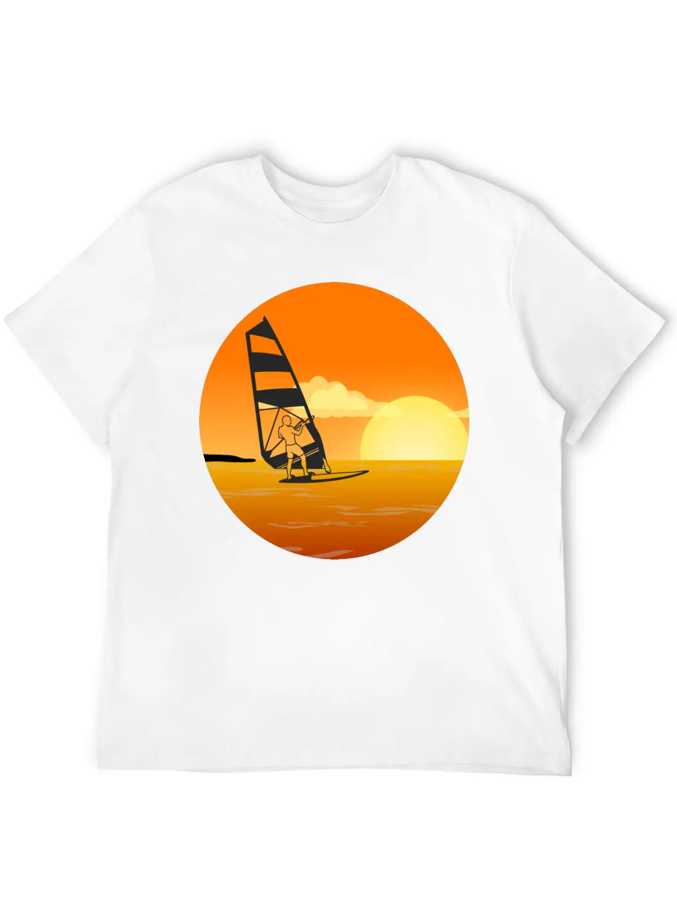 Windsurfing Relaxed Everyday Tee – Lightweight And Durable Cotton