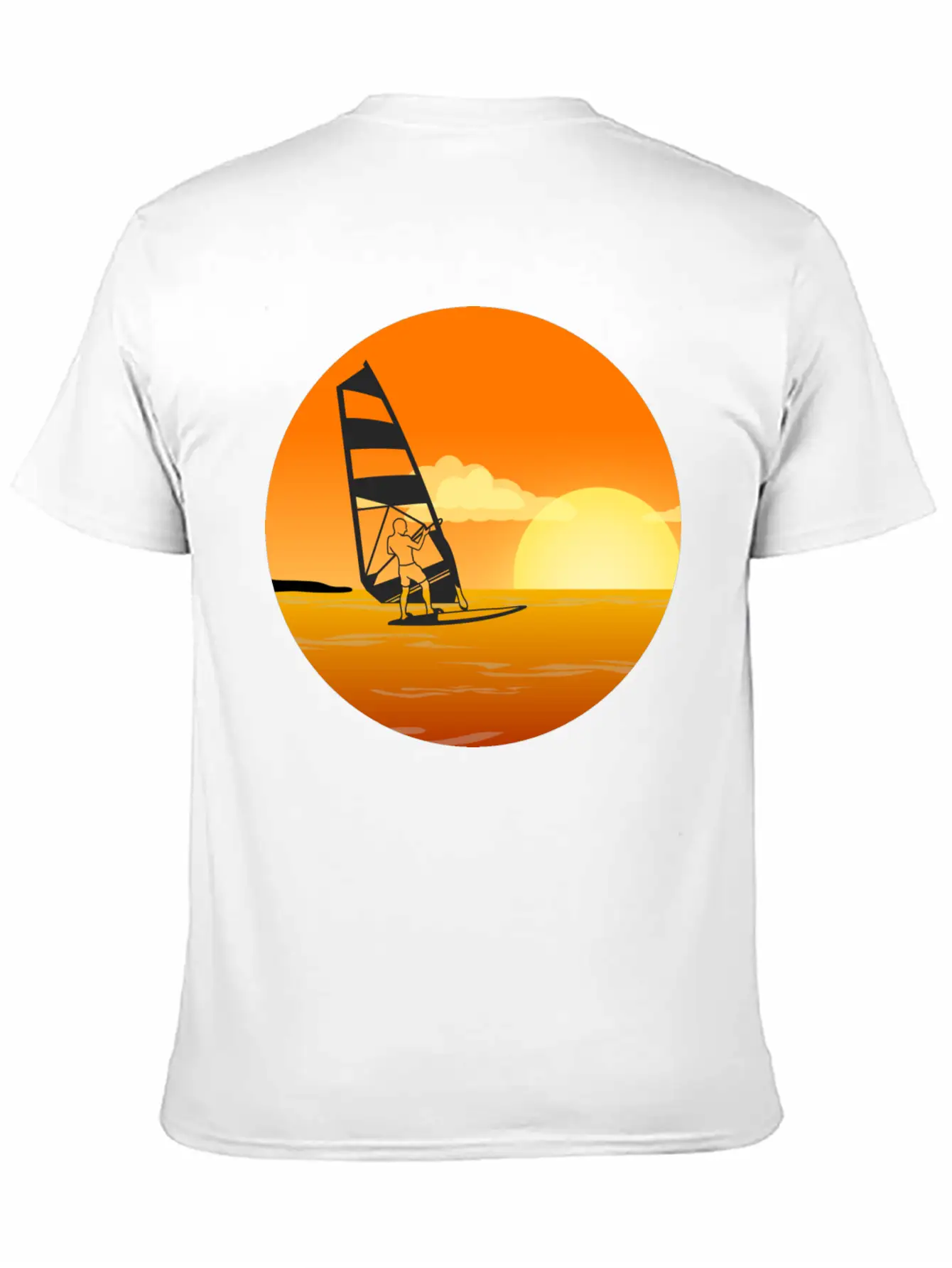 Windsurfing Relaxed Everyday Tee – Lightweight And Durable Cotton