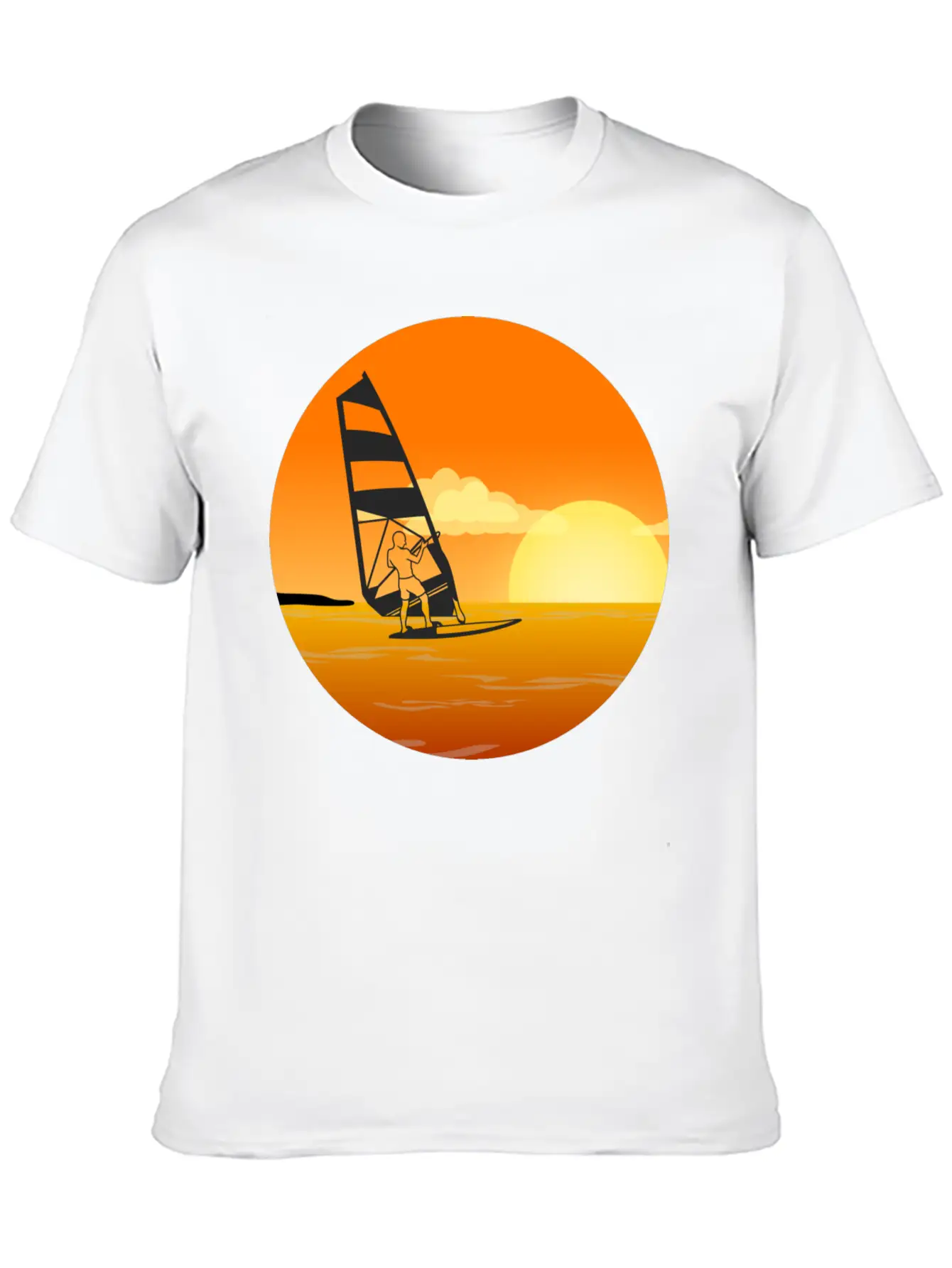 Windsurfing Relaxed Everyday Tee – Lightweight And Durable Cotton