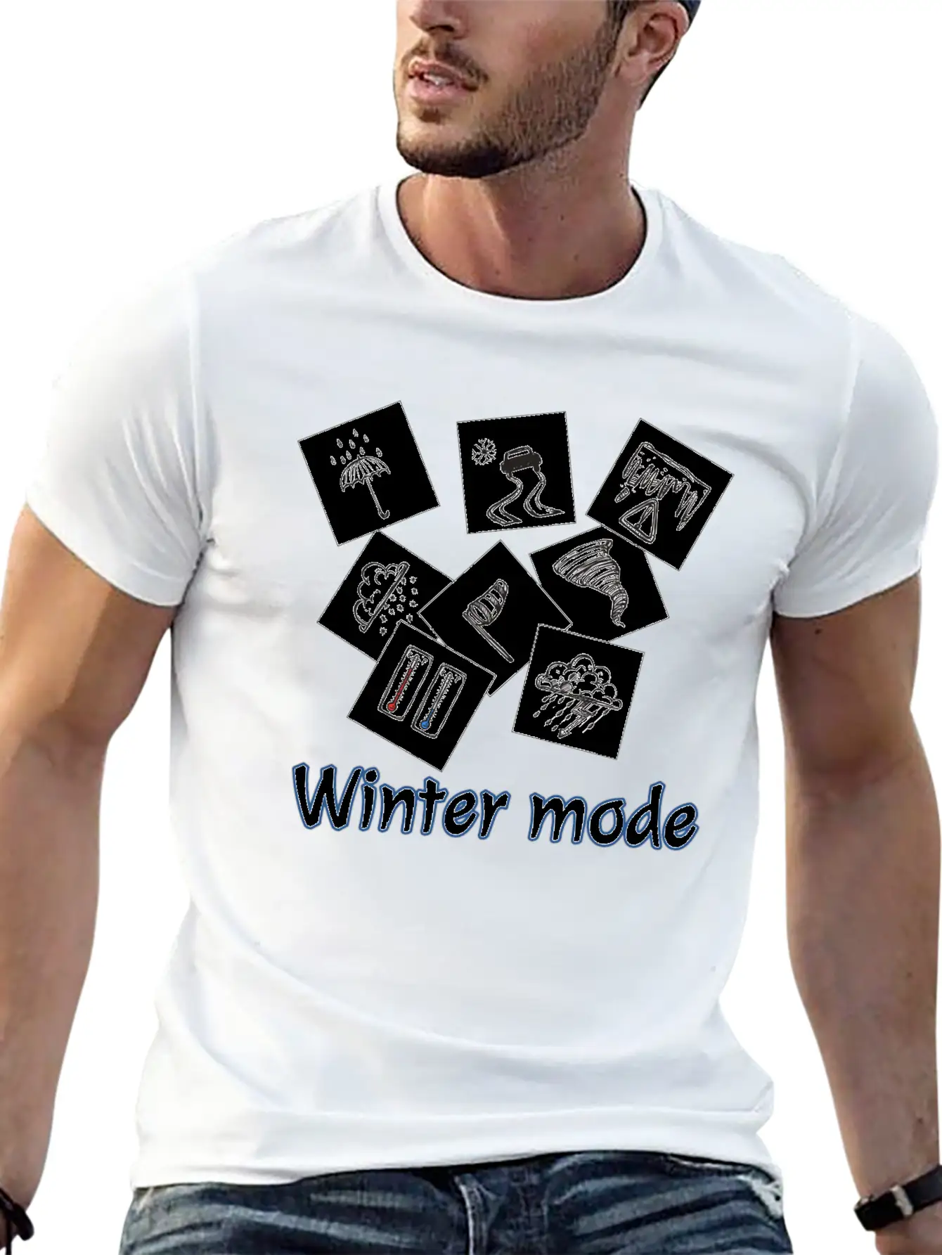 Winter Mode Timeless Short Sleeve Tee – Comfy And Minimalist Design