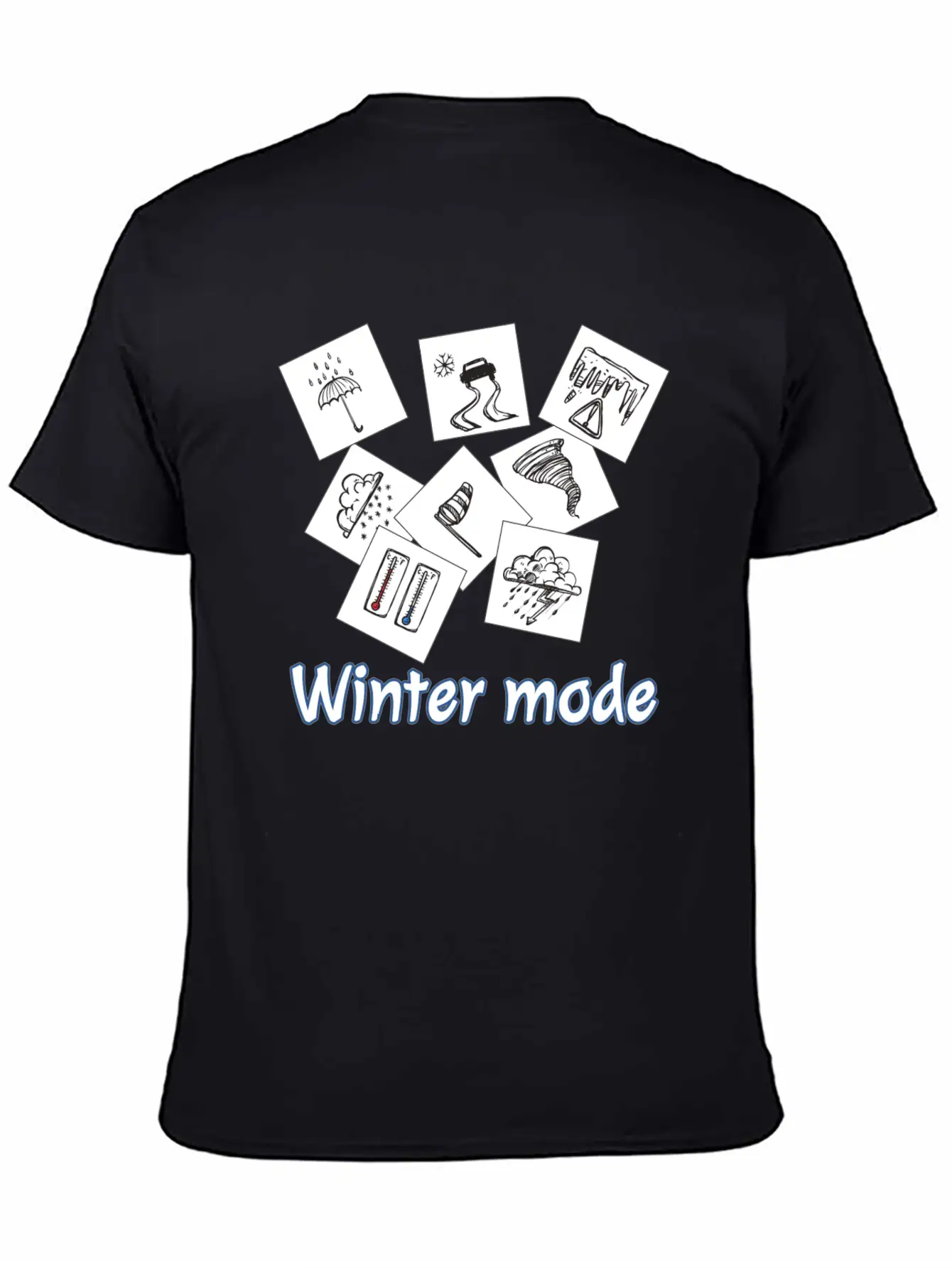 Winter Mode Timeless Short Sleeve Tee – Comfy And Minimalist Design
