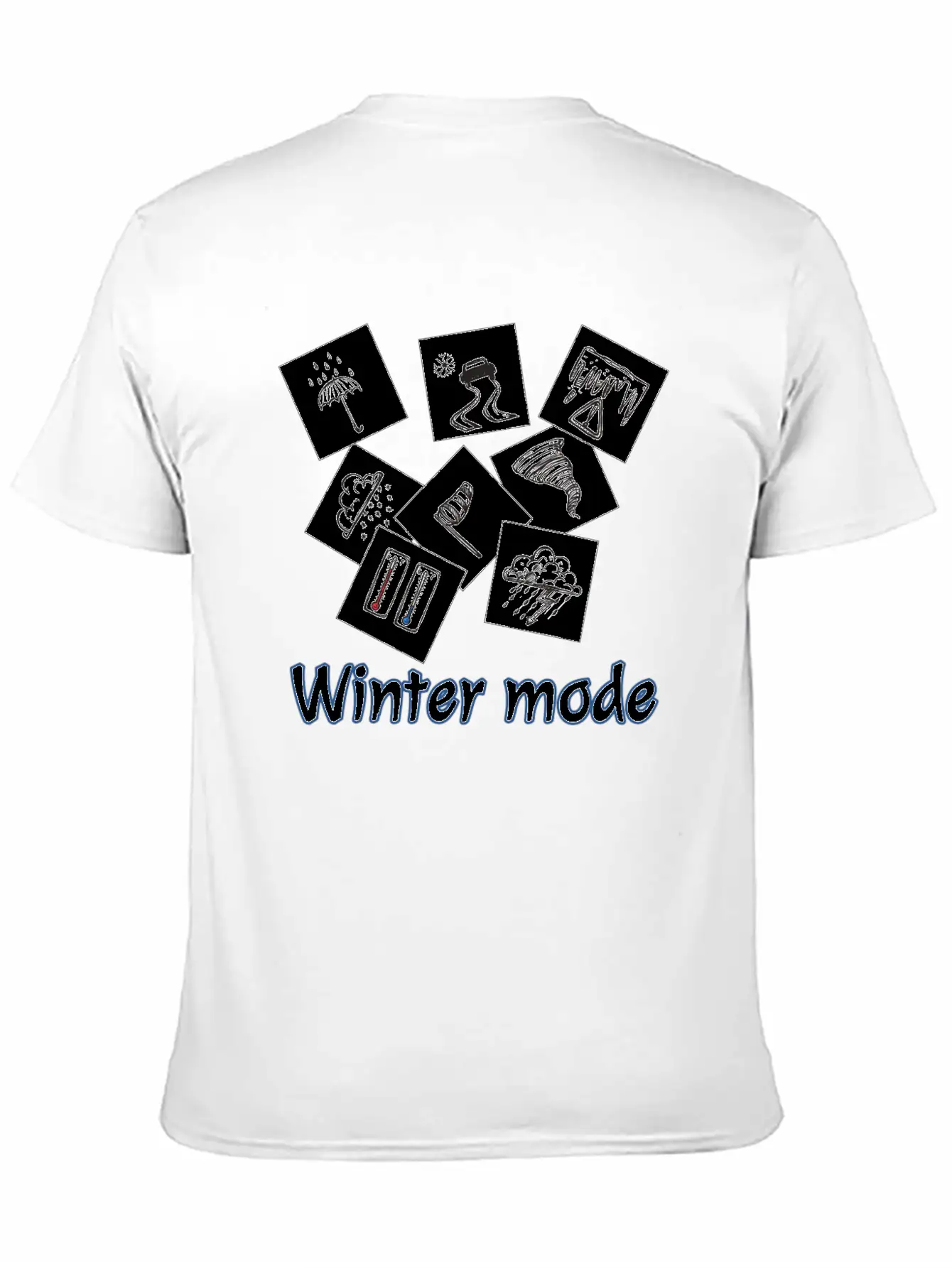 Winter Mode Timeless Short Sleeve Tee – Comfy And Minimalist Design